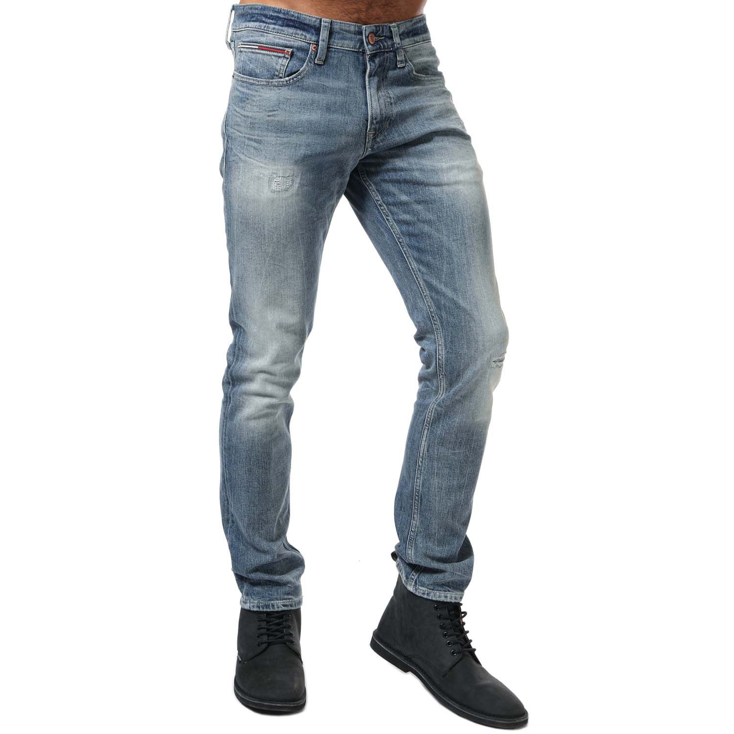 Tommy Hilfiger Denim Tommy Jeans Scanton Slim Jeans in Blue for Men Mens Clothing Jeans Slim jeans 