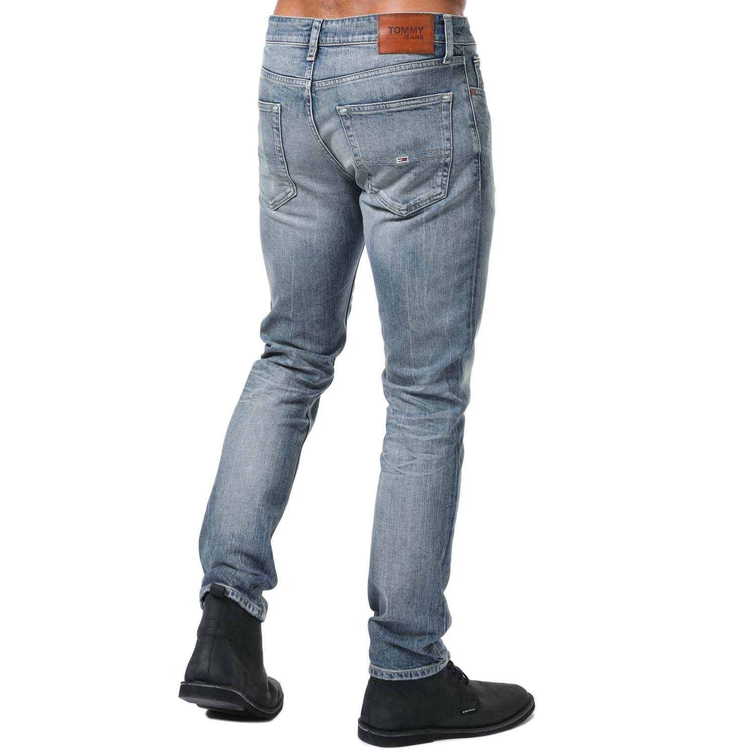 Blue Tommy Hilfiger Mens Scanton Slim Jeans The Label
