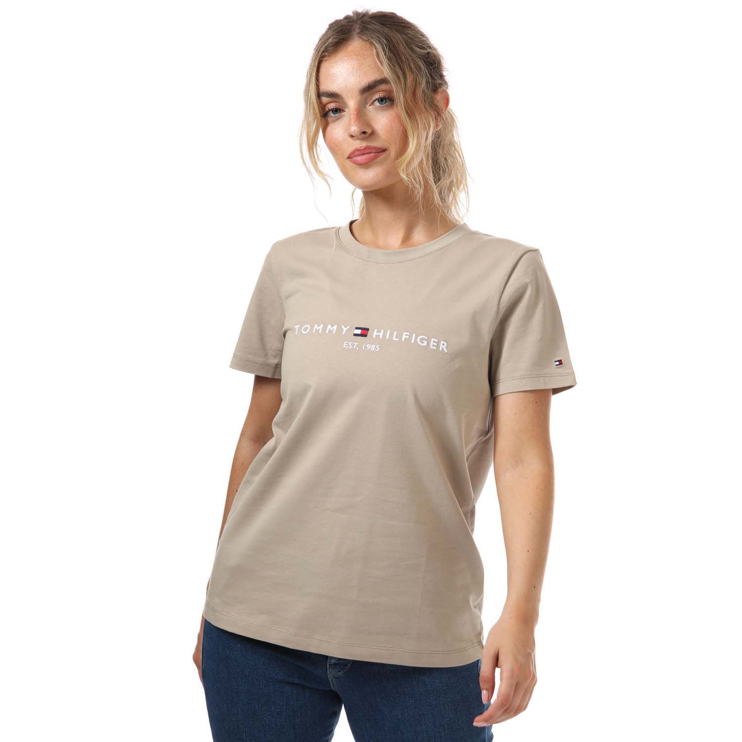 Womens Pure Organic Cotton Logo T-Shirt