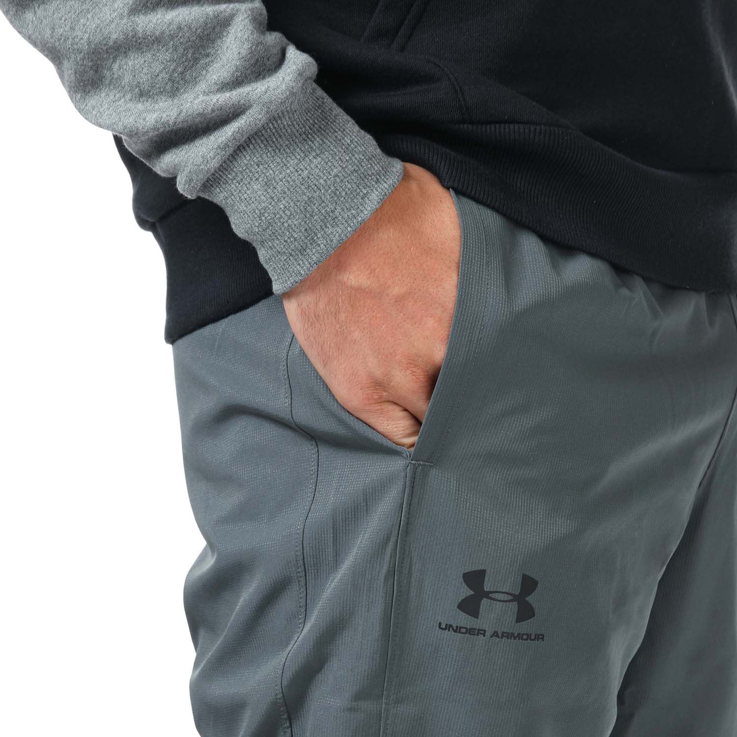 Grey Under Armour Mens UA Vital Woven Pants - Get The Label
