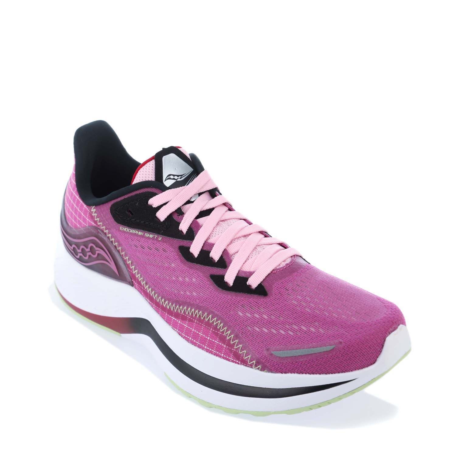 Pink Saucony Womens Endorphin Shift 2 Running Shoes - Get The Label
