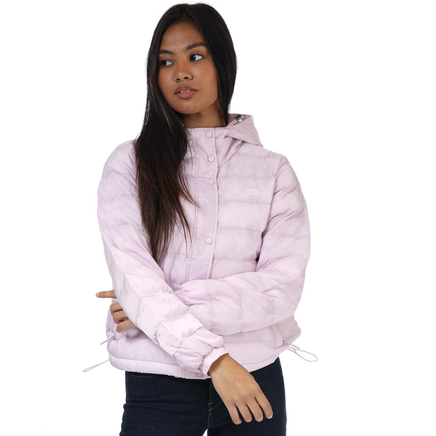 Pink Levis Womens Edie Packable Jacket - Get The Label