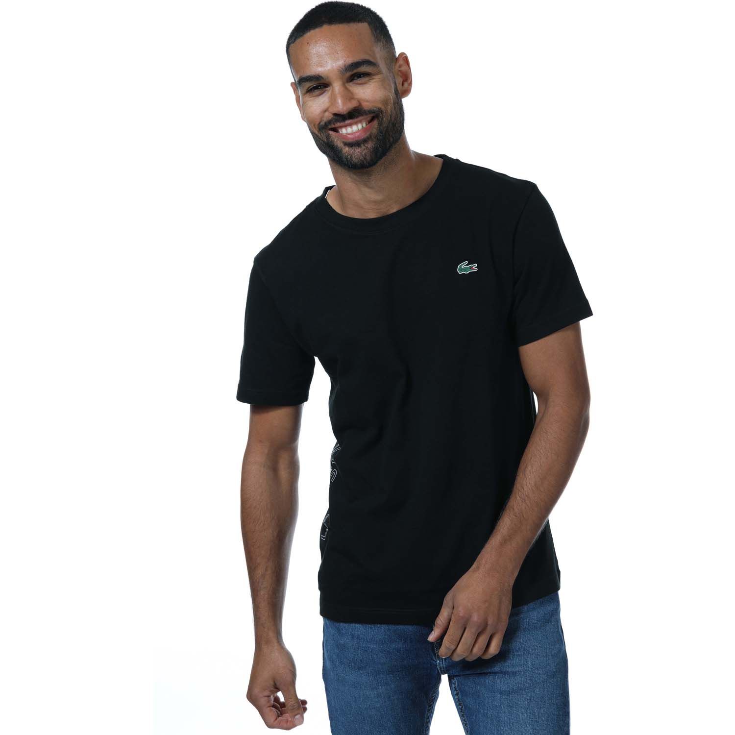 Mens Printed Logo Cotton T-Shirt