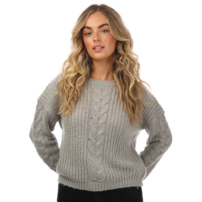 Womens Cable Detail Jumper