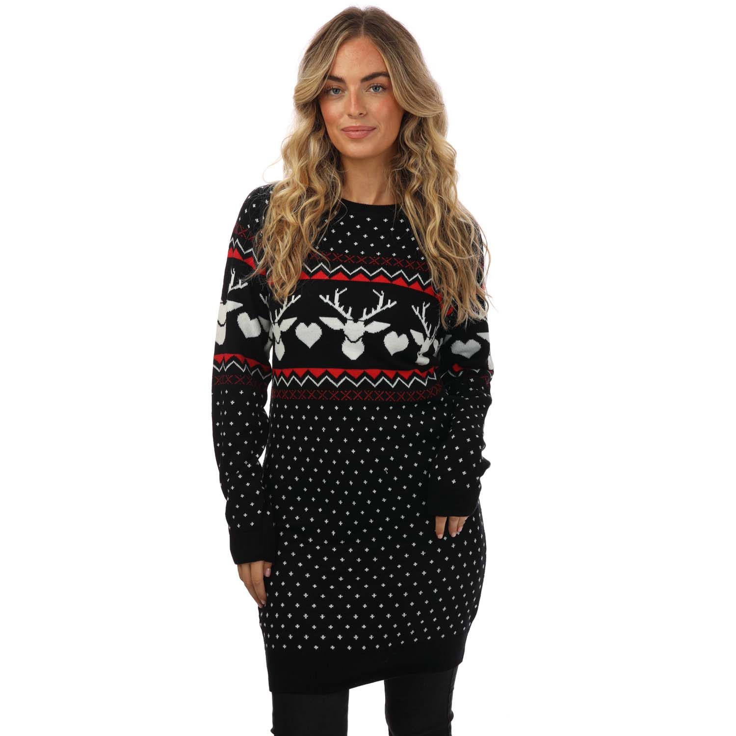 Product photo of Womens christmas jumper dress
