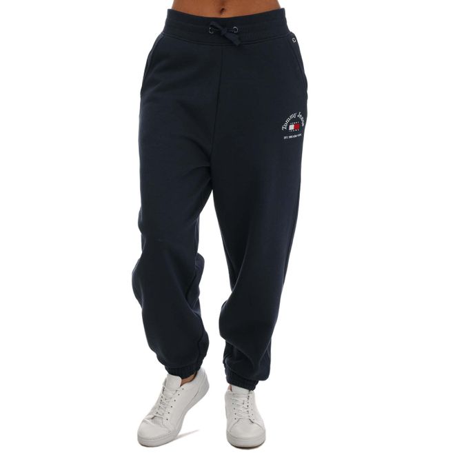 Womens Tommy Badge Relaxed Fit Joggers