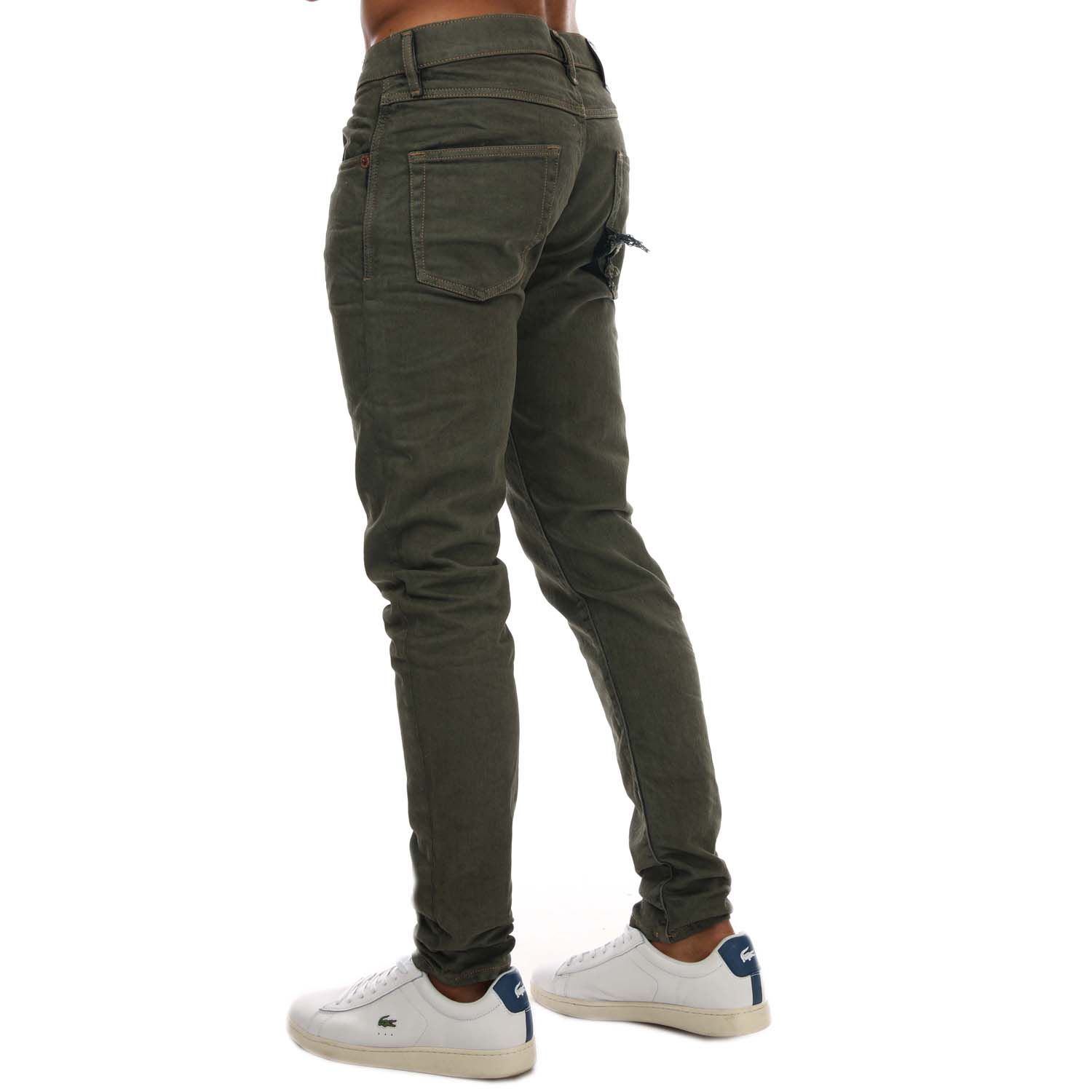 Green Diesel Mens D-Strukt Slim Fit Jeans - Get The Label