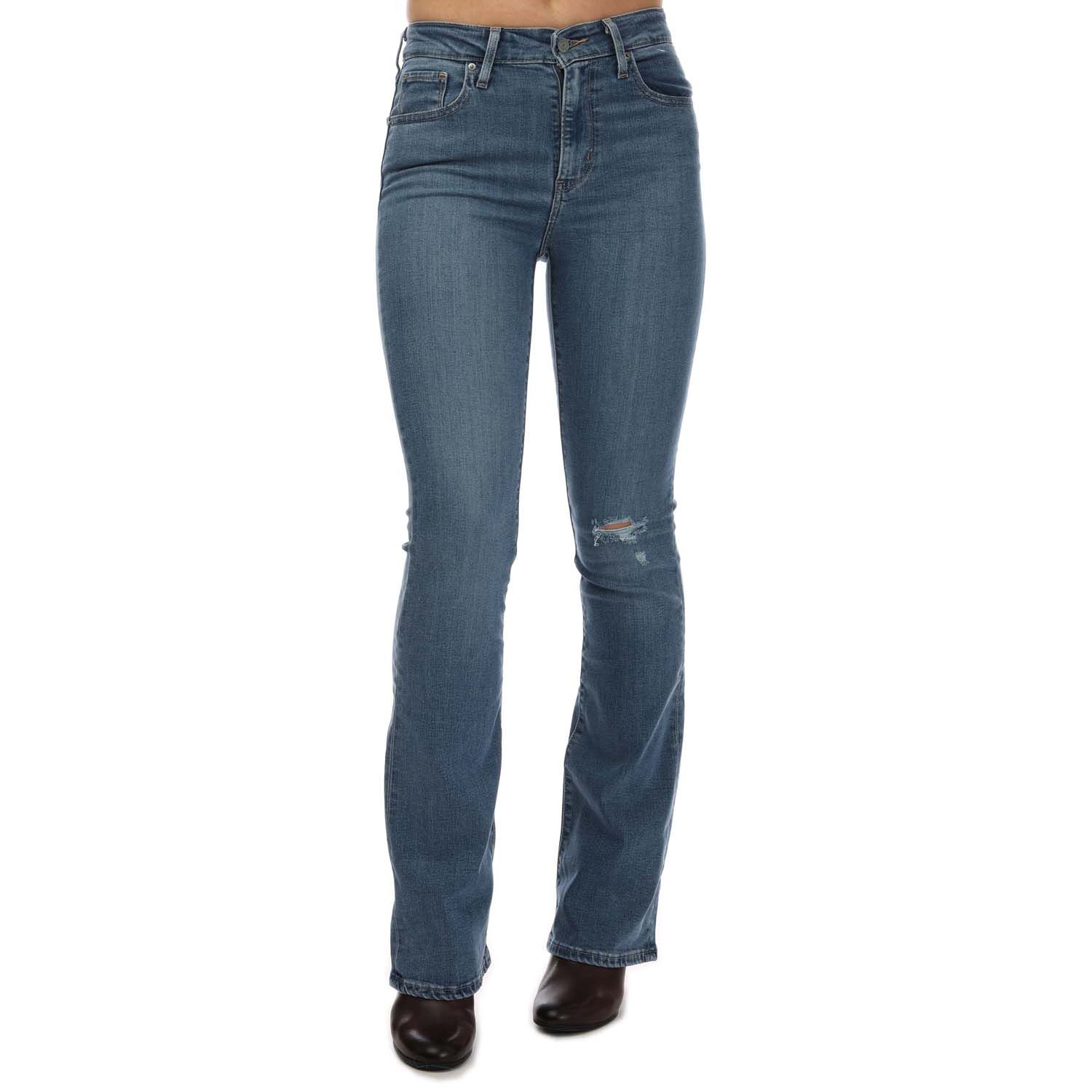 LEVI´S Women 725 High Rise Bootcut Blue Wav - Flared jeans 