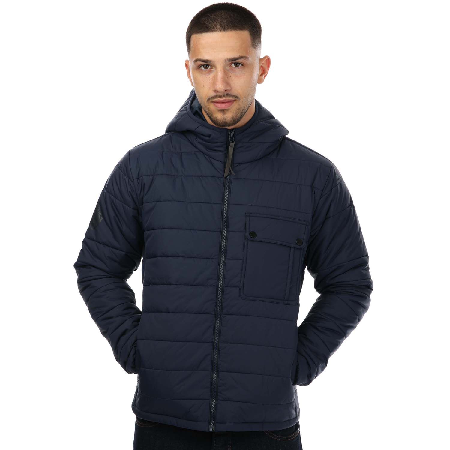 Pretty Green Donlan Quilted Nylon Jacket