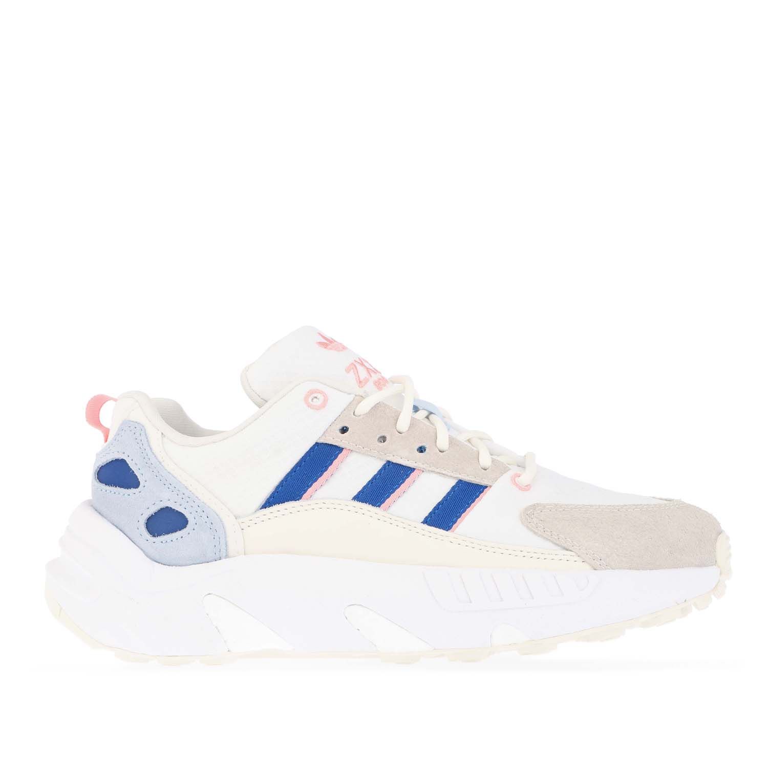 adidas Originals Womens ZX 22 BOOST Trainers in Off White