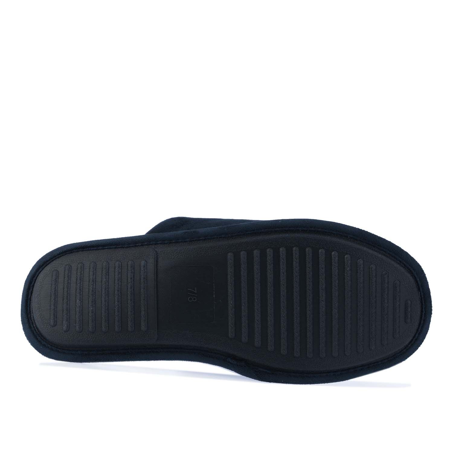 Navy Marl Farah Mens Hydraulic Slippers - Get The Label