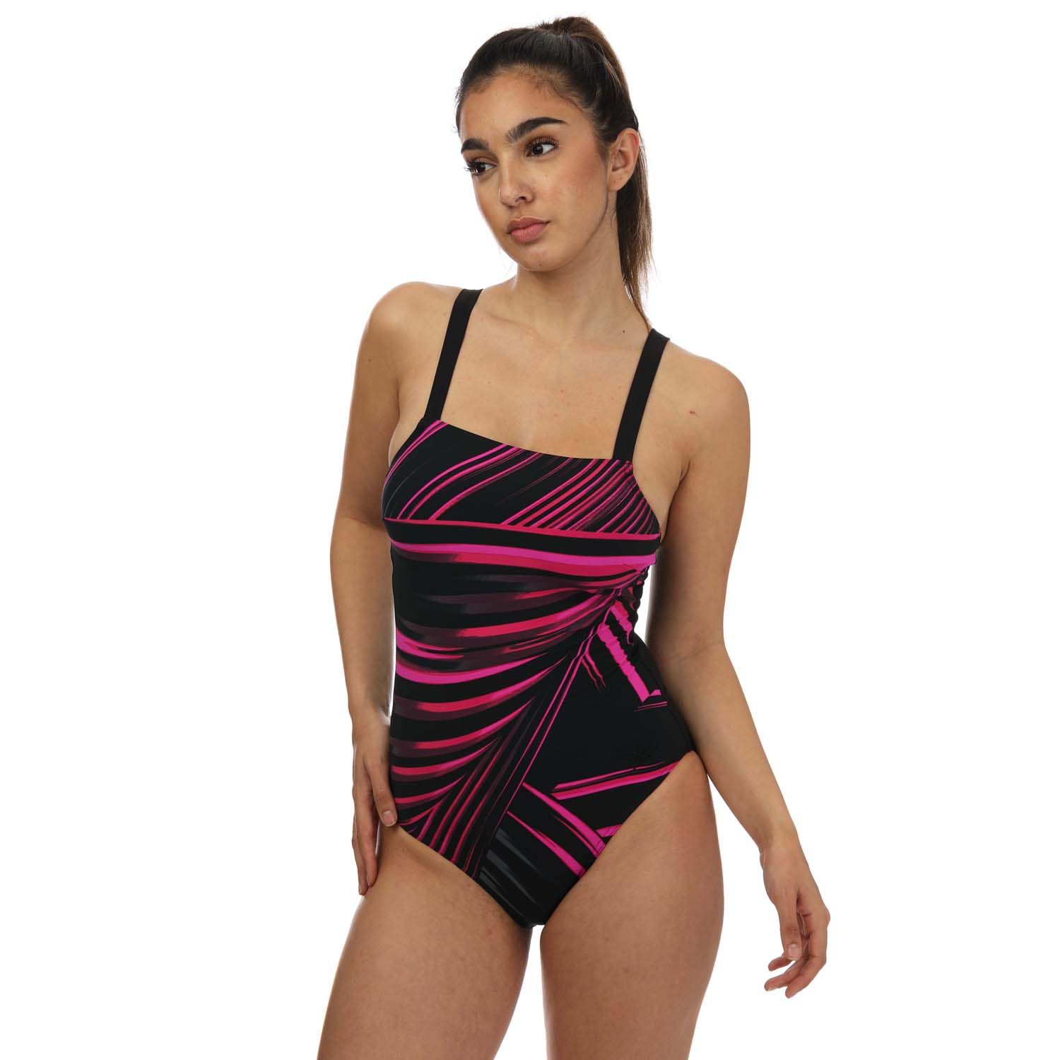 Womens Sculpture Amberglow Printed Swimsuit