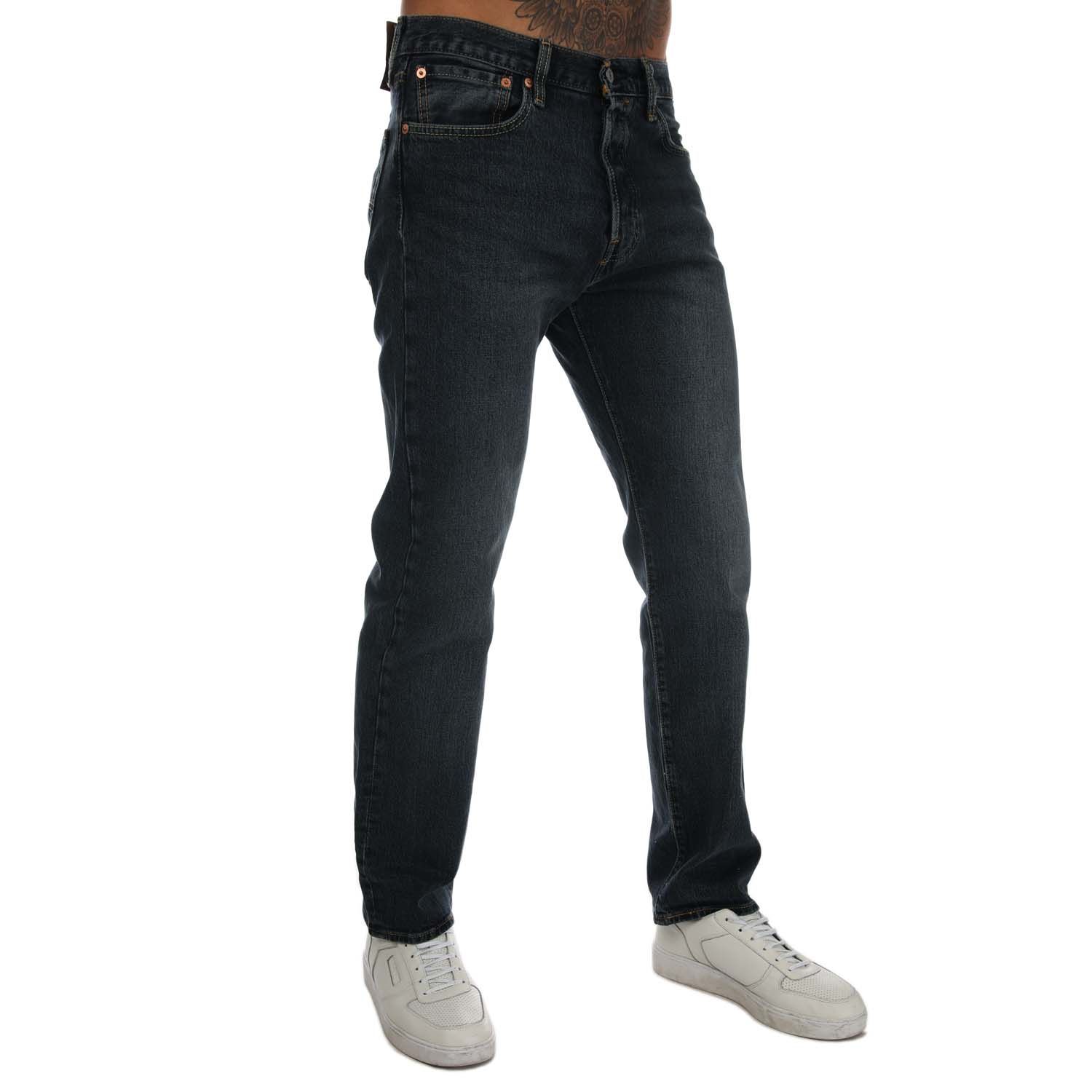 Denim Levis Mens 501 Original Fit All For One Jeans - Get The Label