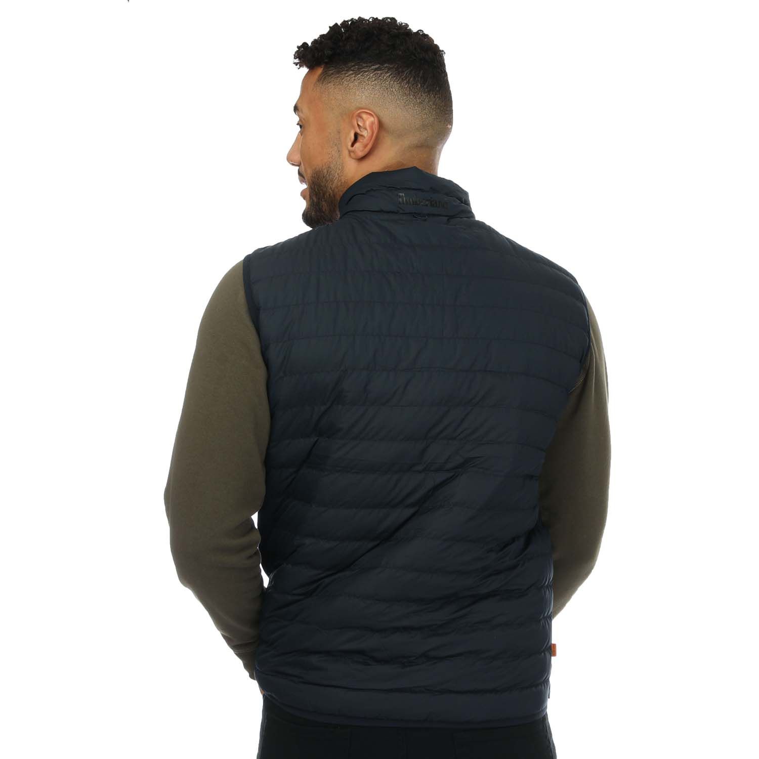 Navy Timberland Mens Axis Peak Thermal Vest - Get The Label