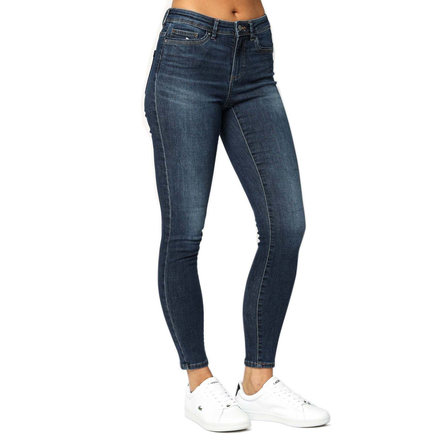 Womens Wauw Mid Rise Skinny Jeans