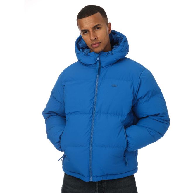 Mens Quilted Water-Repellent Short Jacket