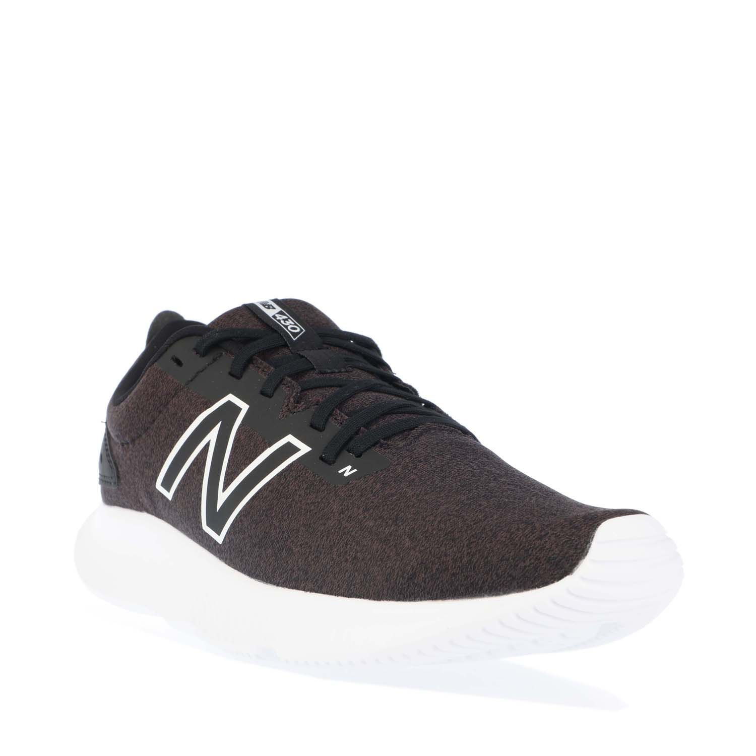 Black New Balance Mens 430v2 Running Shoes - Get The Label