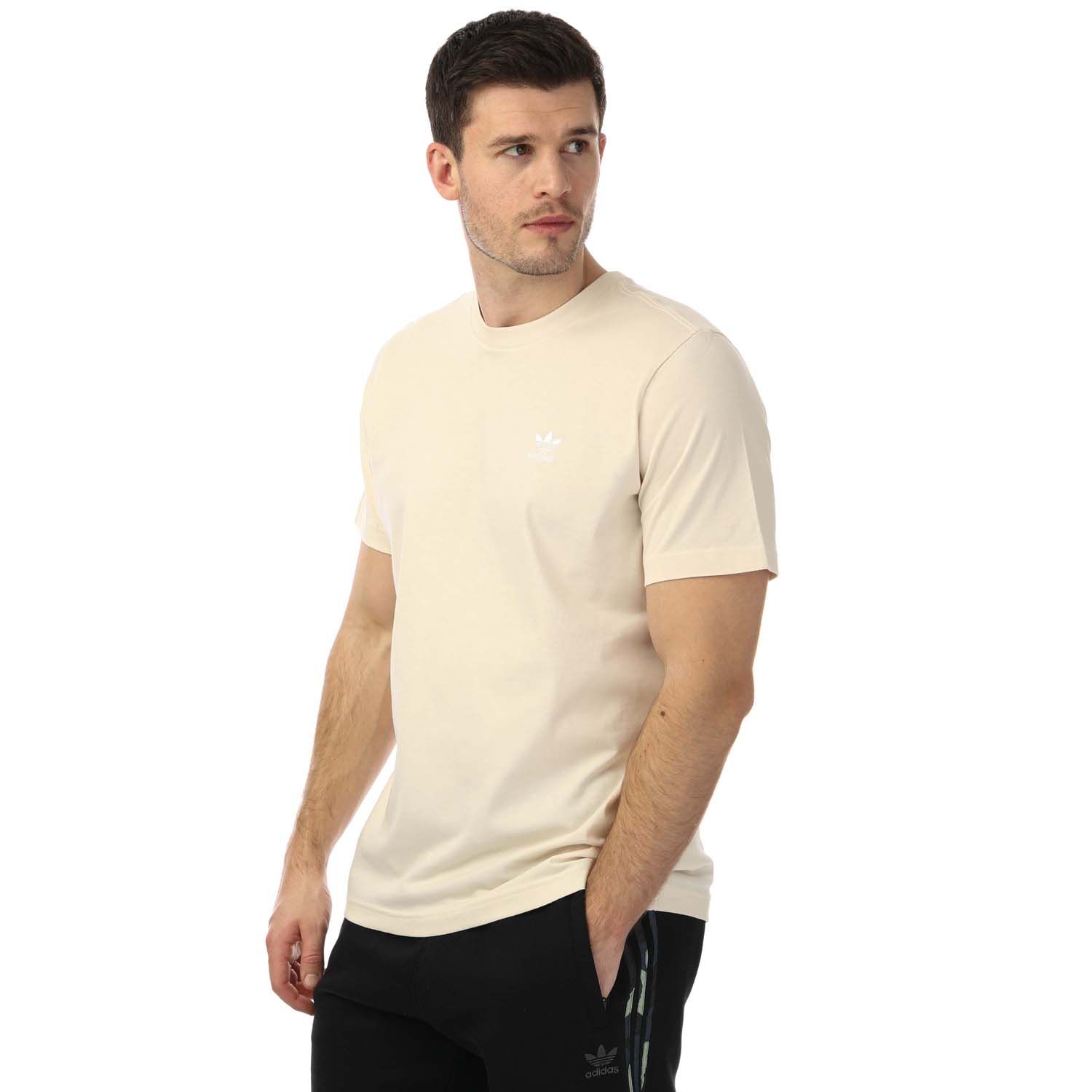 dukke kølig kalv Off White adidas Originals Mens Adicolor Essentials Trefoil T-Shirt - Get  The Label