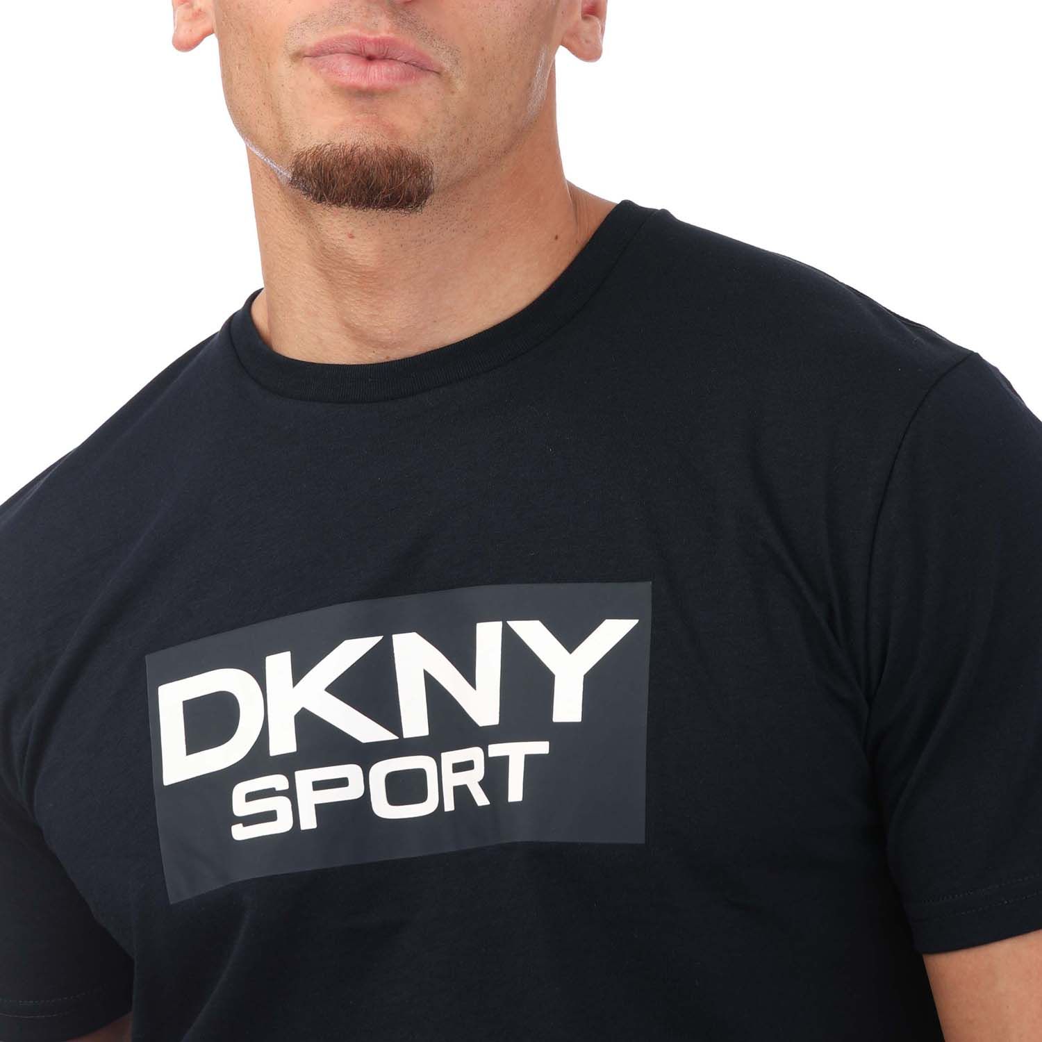 Navy DKNY Mens Richmond Hill T-Shirt - Get The Label