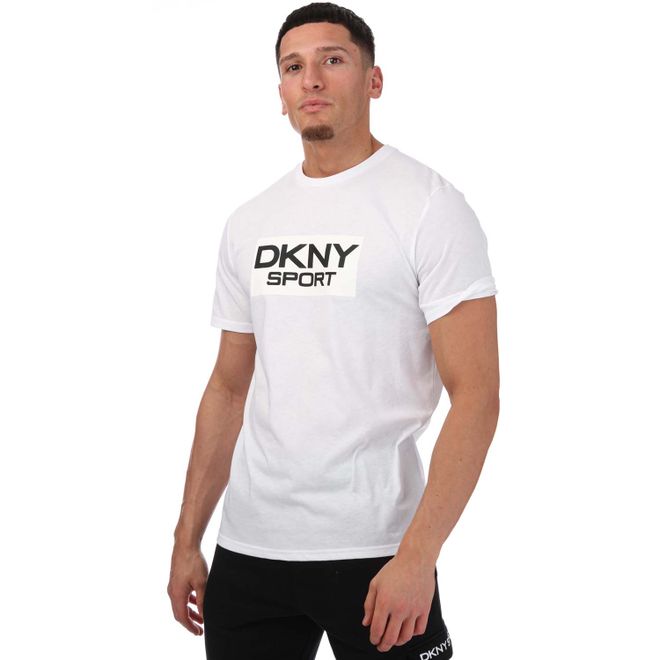 White DKNY Mens Richmond Hill T-Shirt - Get The Label