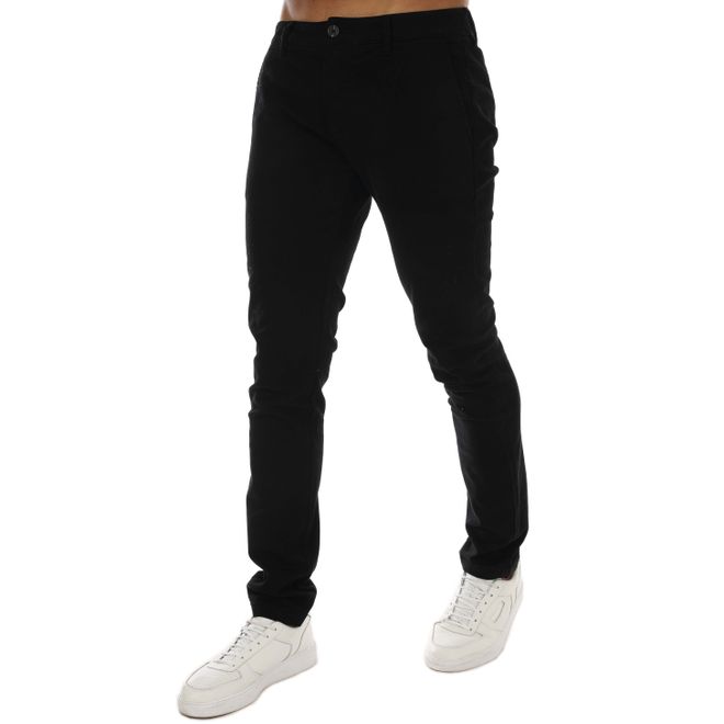 Black Lyle And Scott Mens Skinny Chino - Get The Label