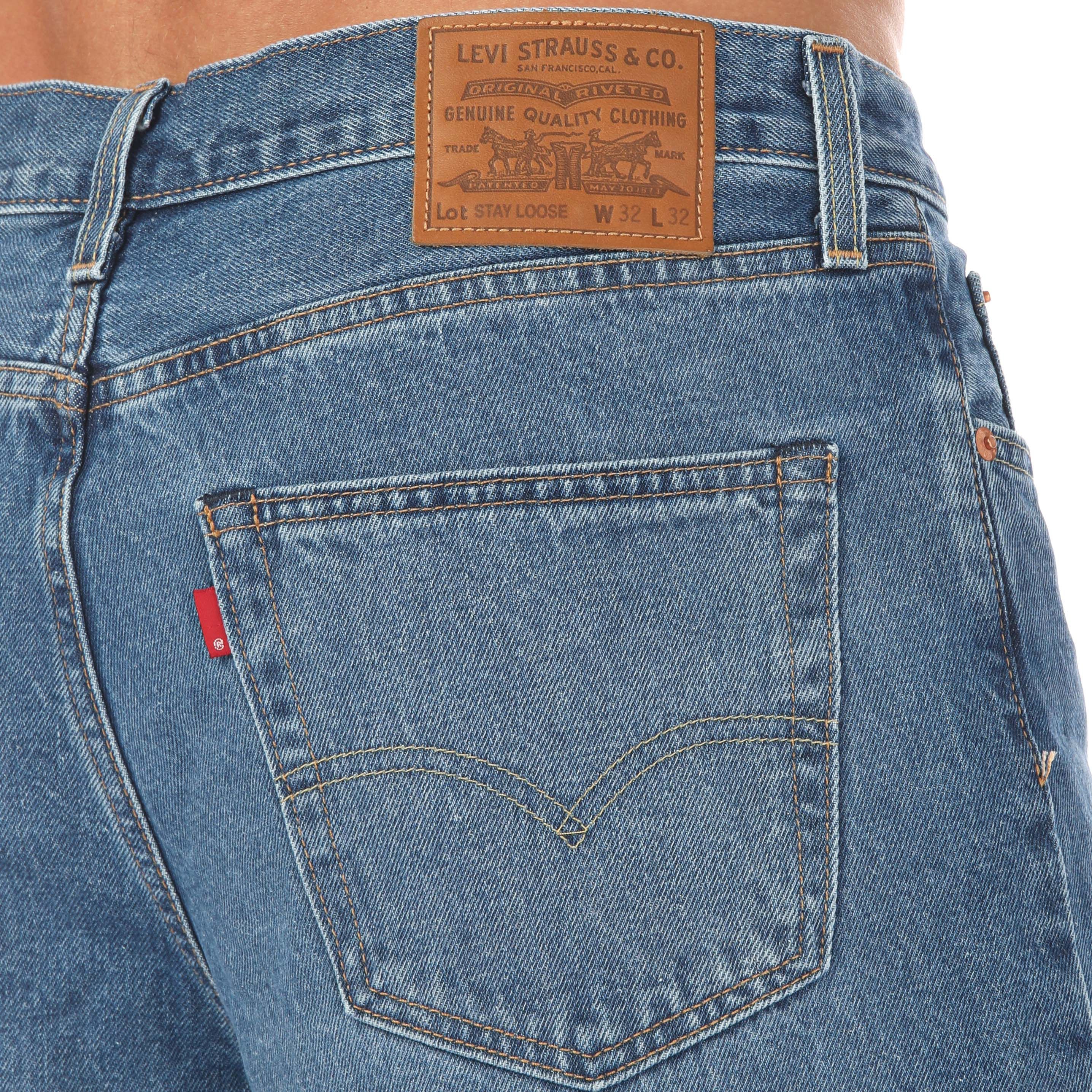 Denim Levis Mens 568 Stay Loose Express Lane Jeans - Get The Label