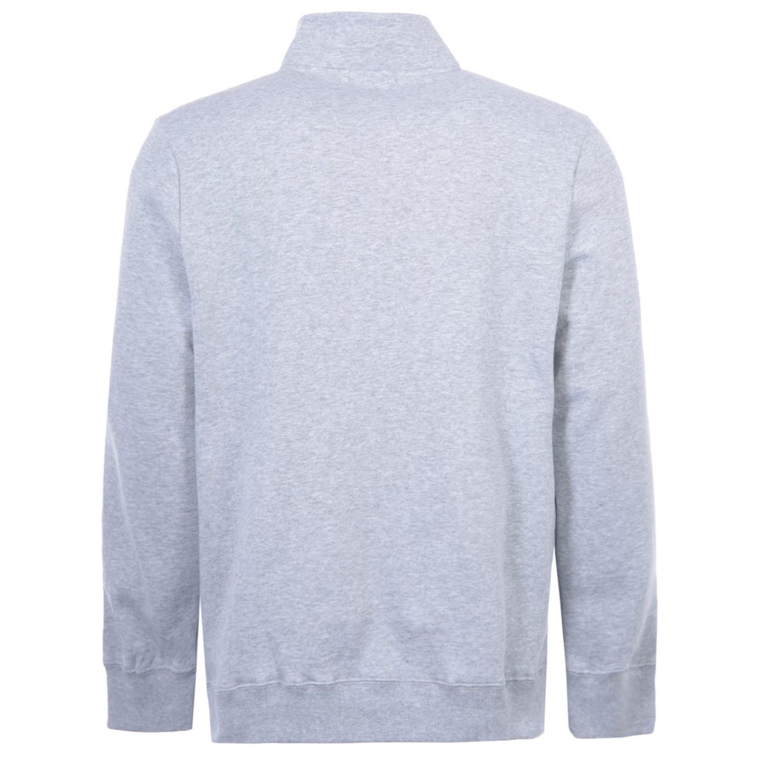 Grey True Religion Mens Foil Logo Half Zip Sweatshirt - Get The Label
