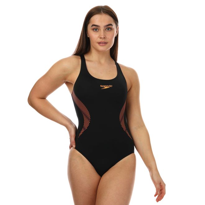 Womens Placement Muscleback Swimsuit