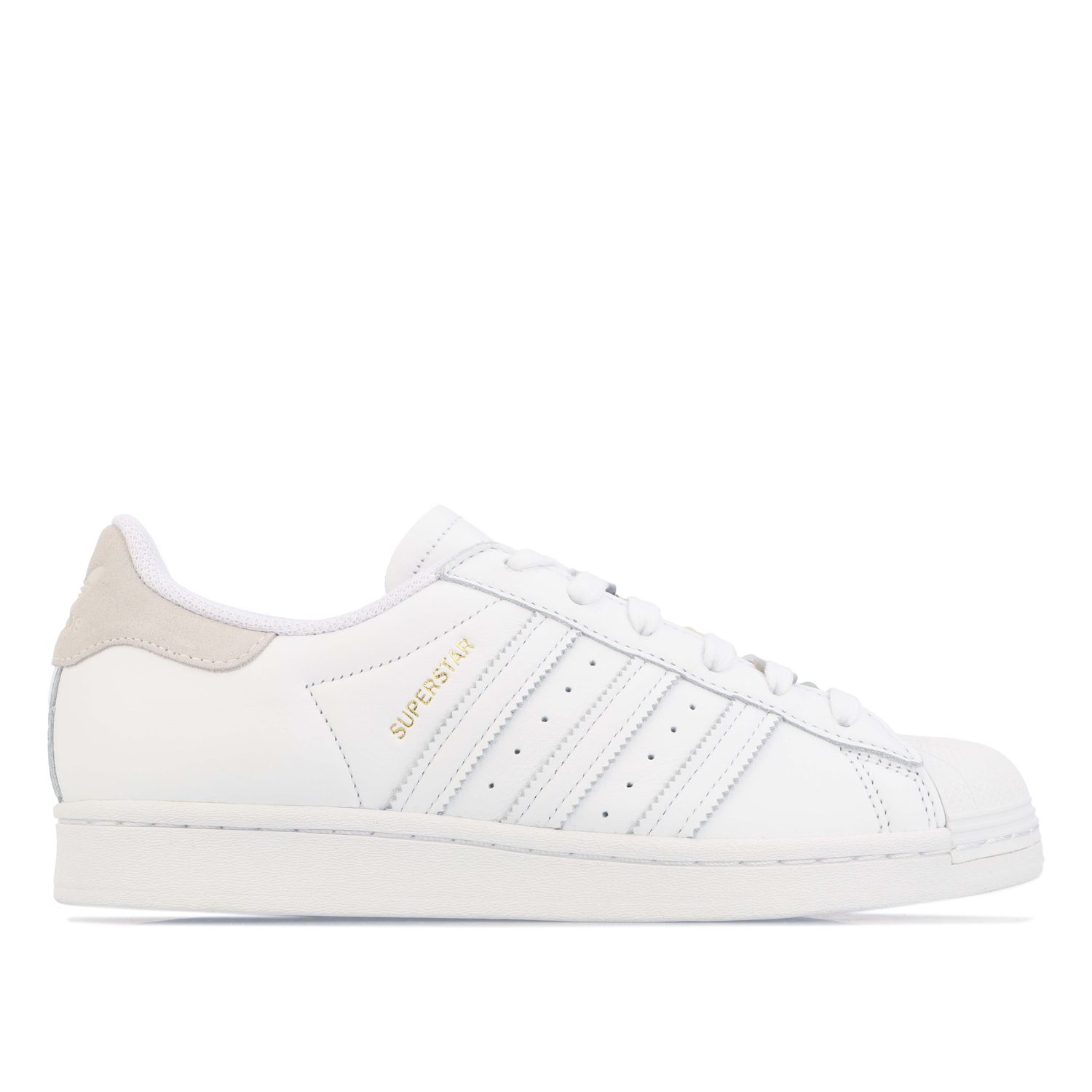 White adidas Superstar Trainers Get The