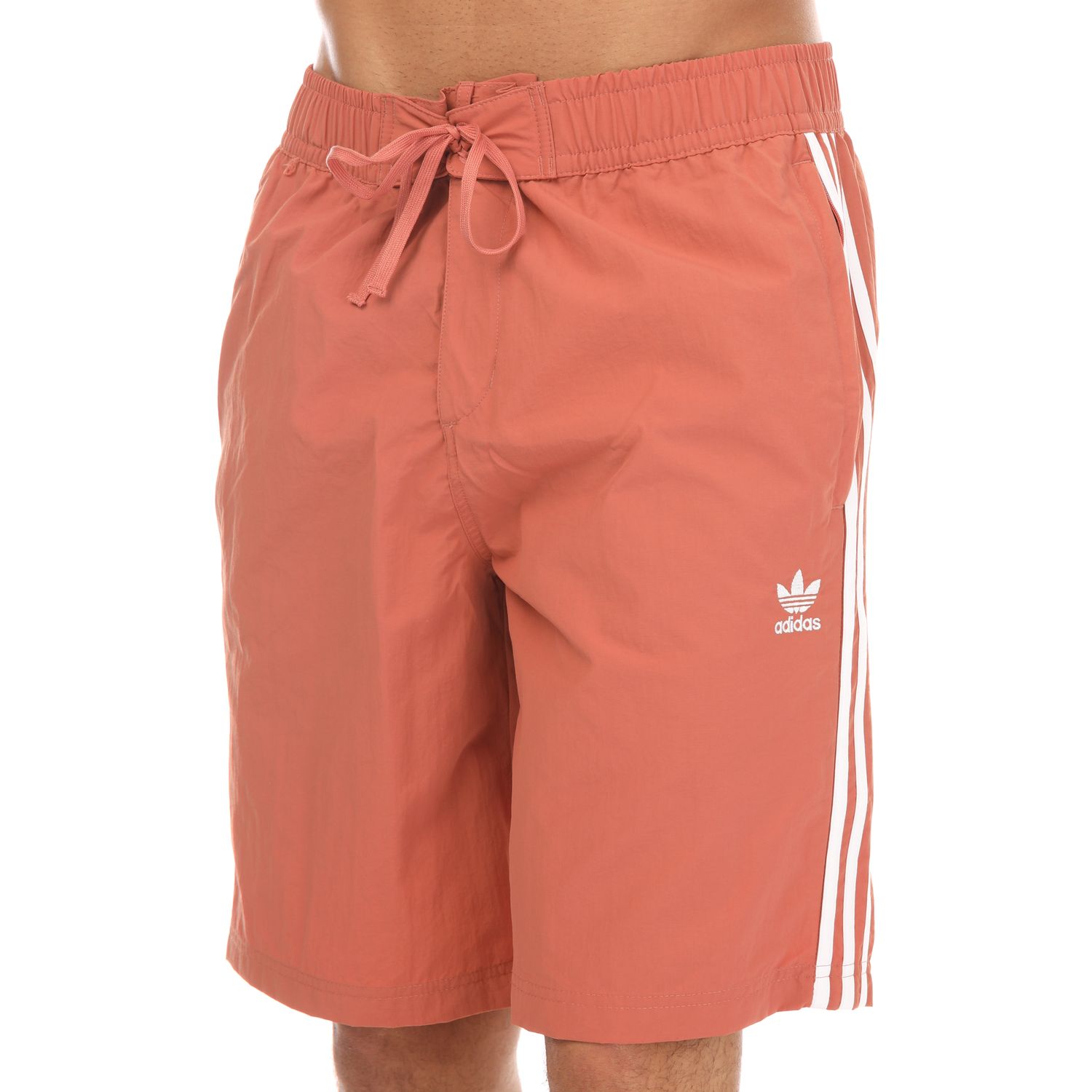 Op het randje Hassy naar voren gebracht Brown adidas Originals Mens Adicolor 3-Stripes Board Shorts - Get The Label