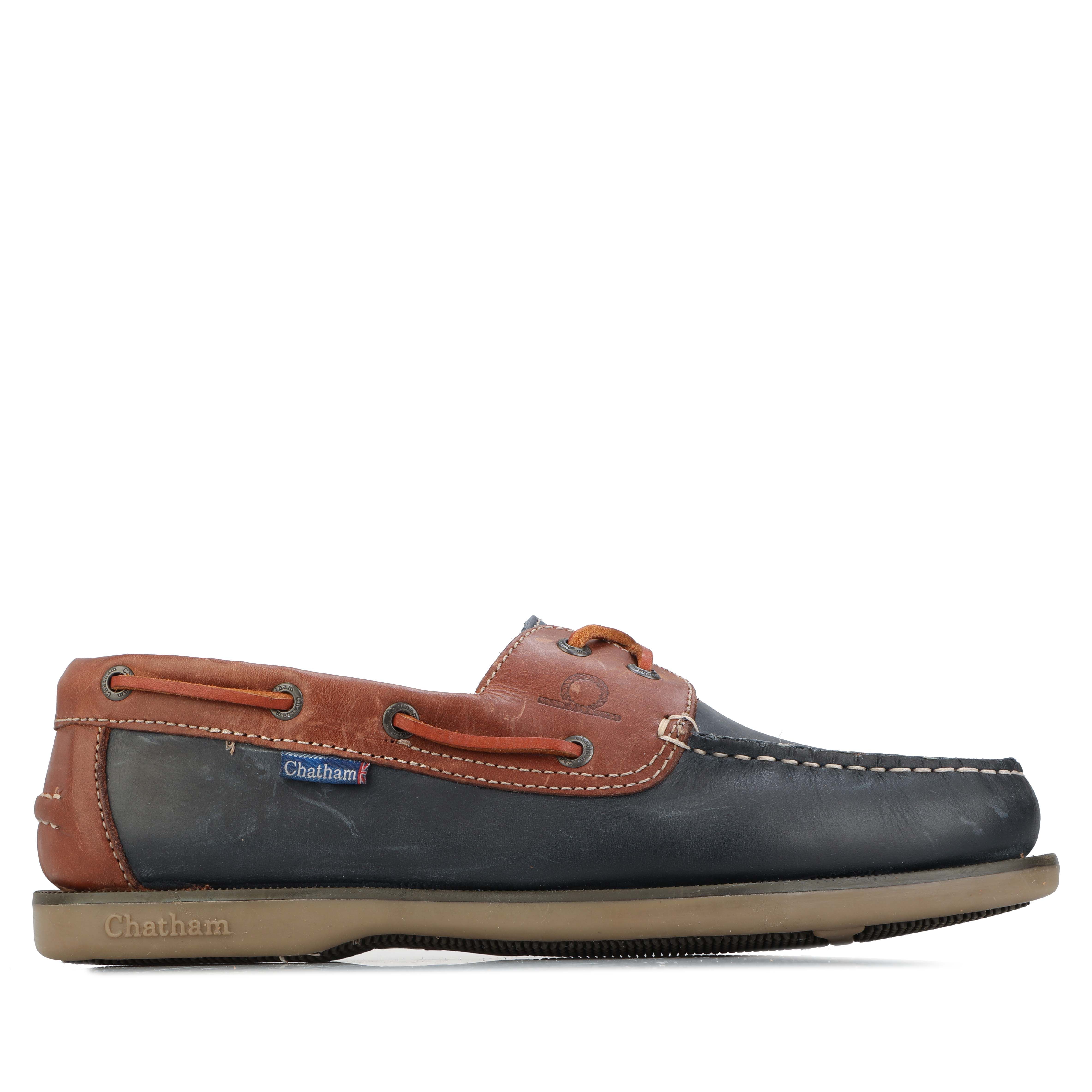 Mens Whitstable Premium Leather Boat Shoes