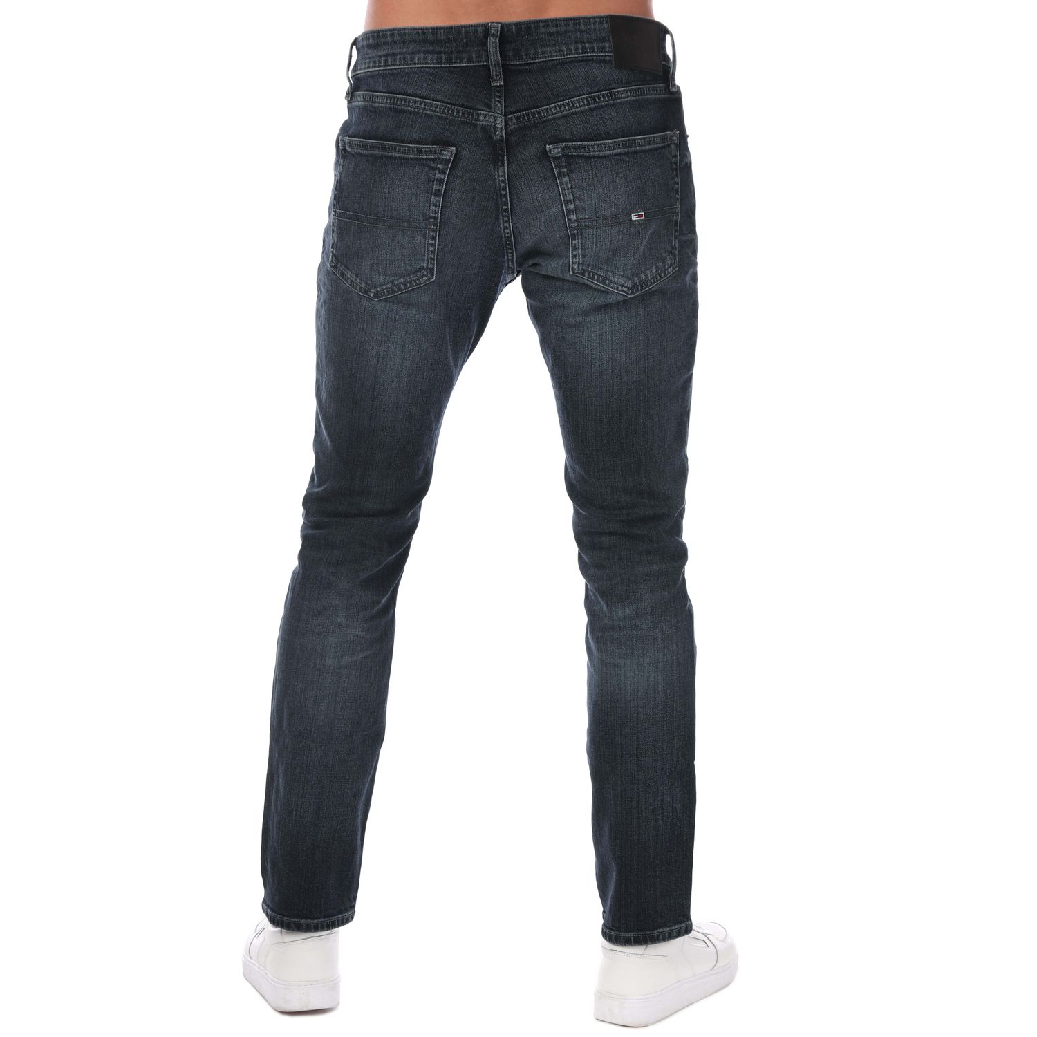Black Tommy Hilfiger Mens Scanton Slim Fit Jeans - Get The Label