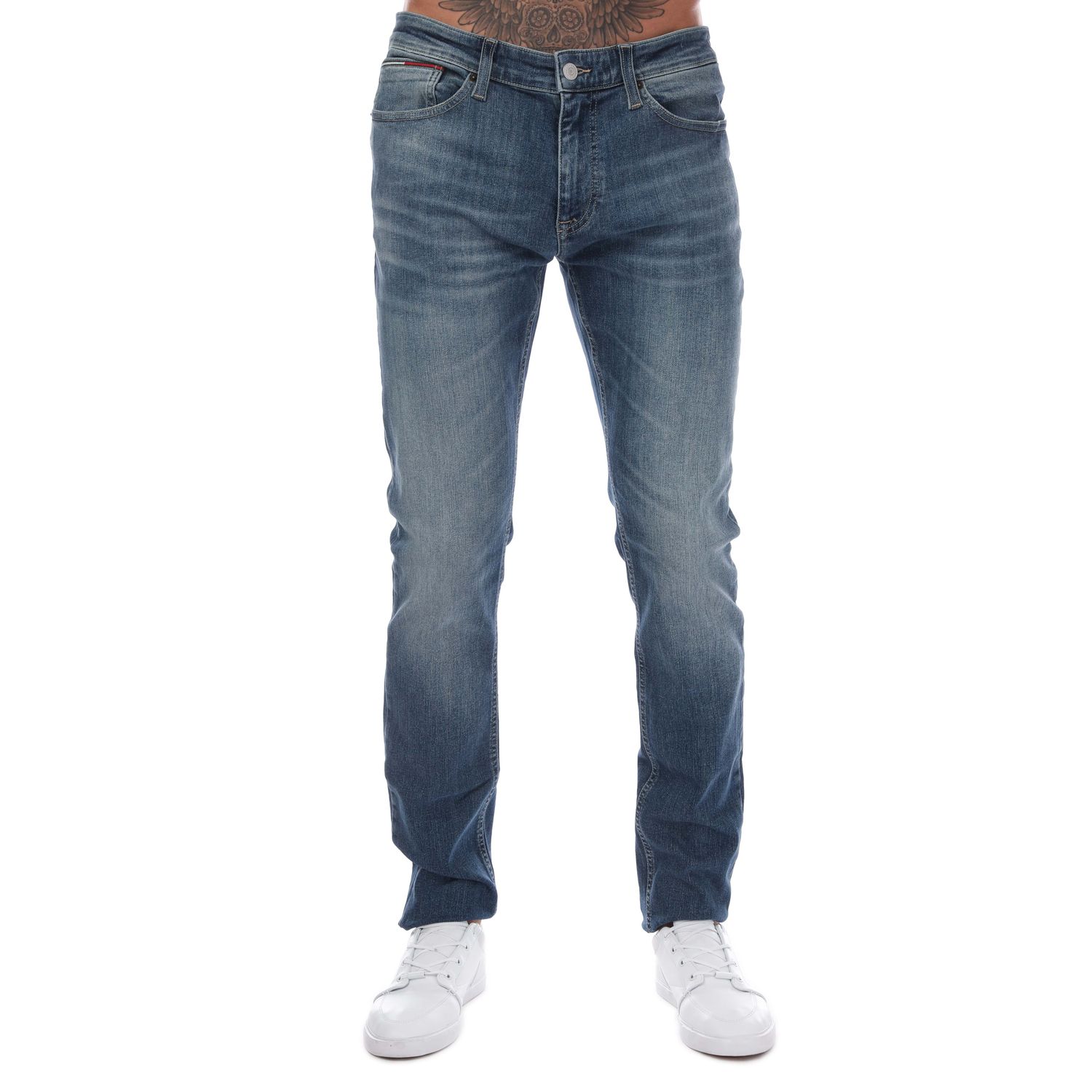 Denim Tommy Hilfiger Mens Austin Slim Tapered Jeans - Get The Label
