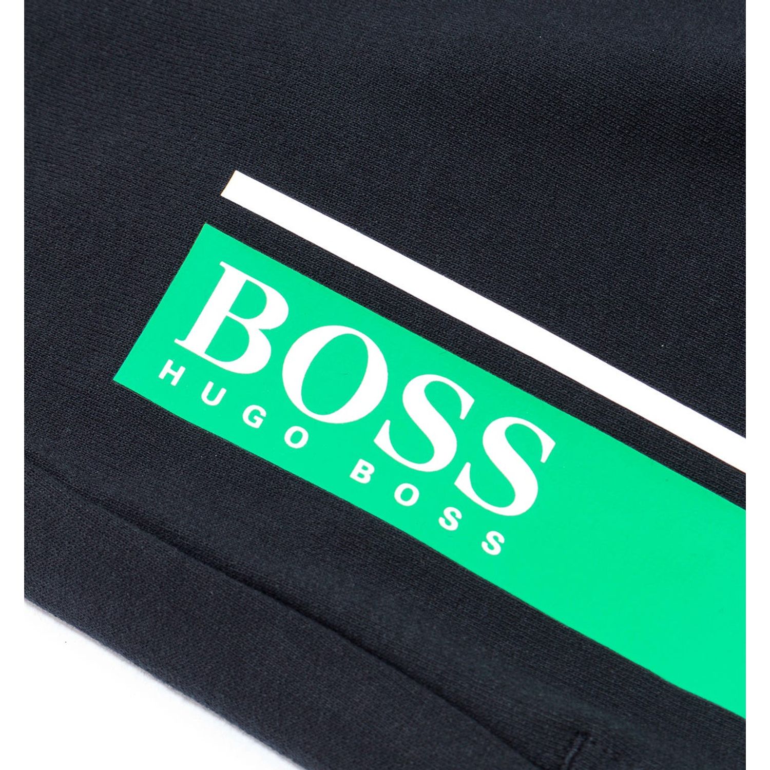 Black Hugo Boss Mens Bodywear Authentic Logo Sustainable Joggers - Get ...