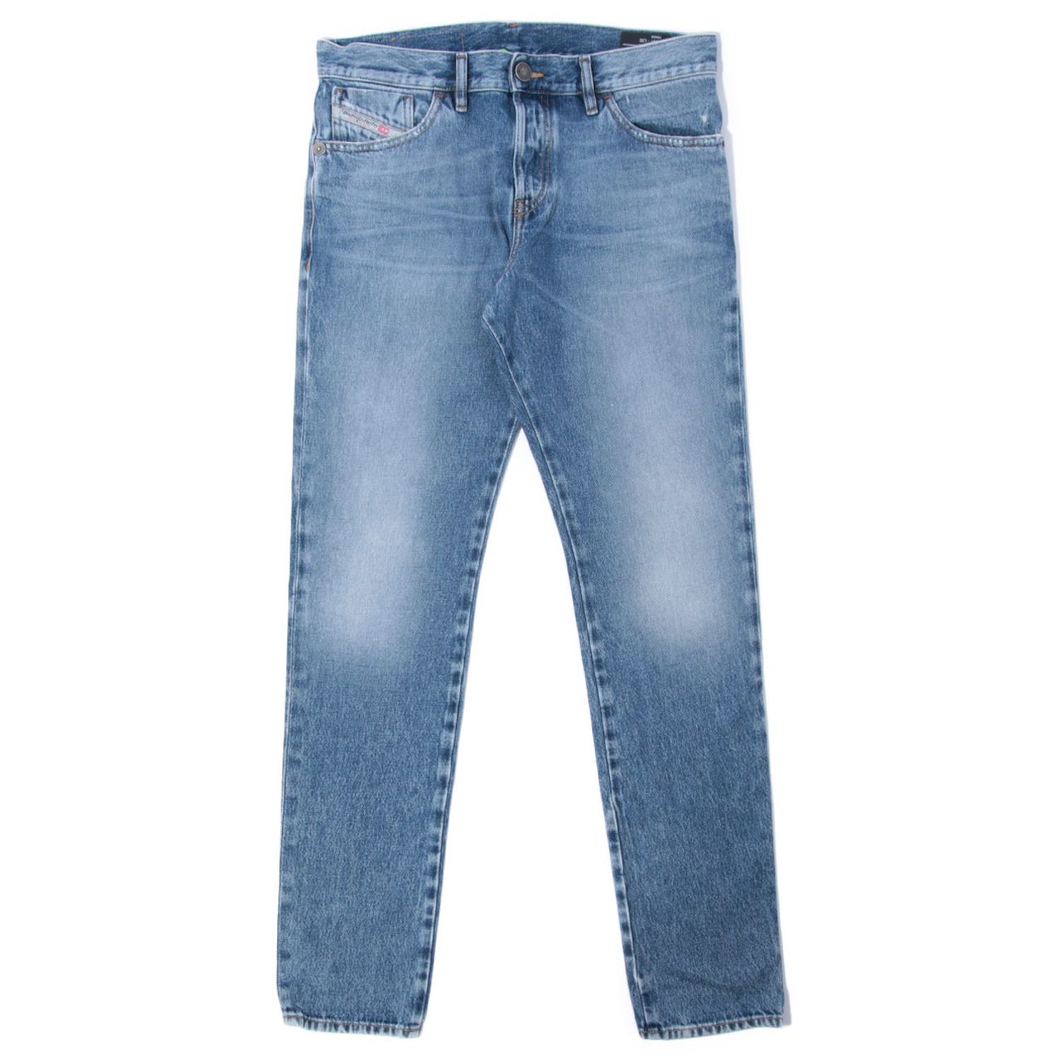 Blue Diesel Mens DKras Sustainable Slim Fit Jeans - Get The Label