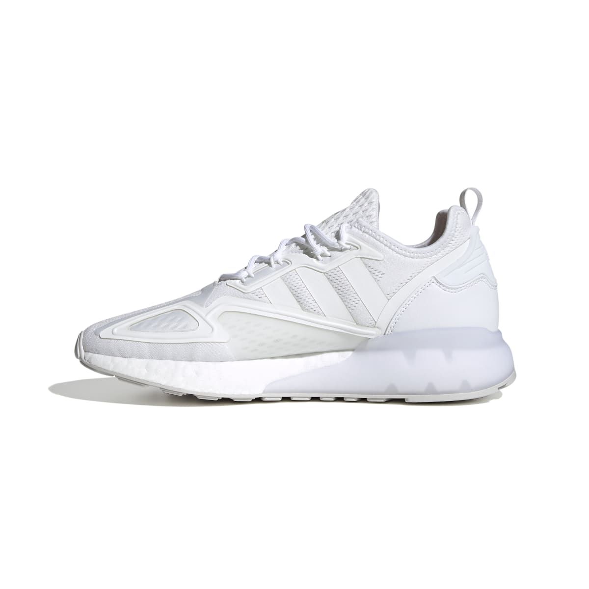White adidas Originals Mens ZX 2K Boost Trainers - Get The Label