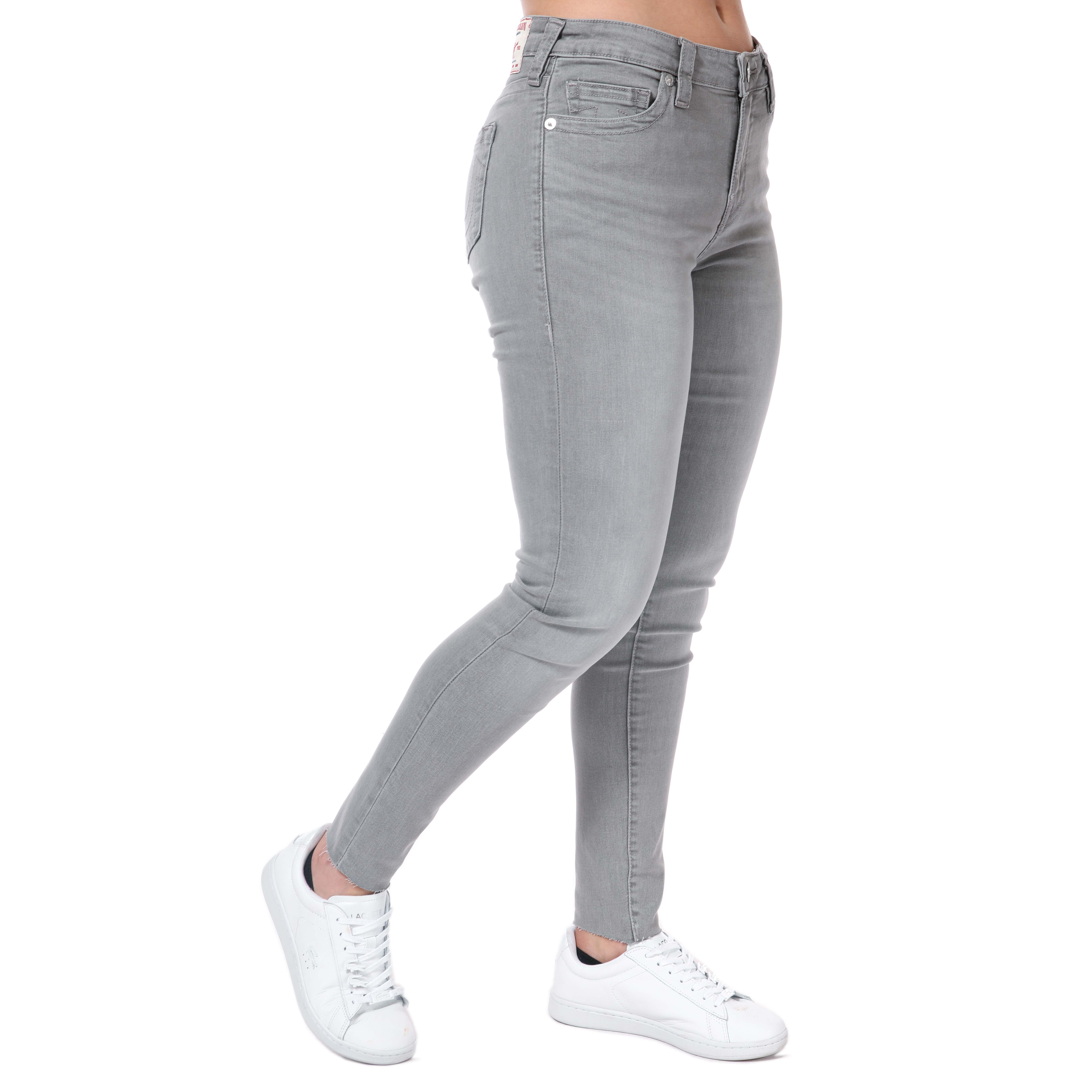 Womens Jennie Mid Rise Curvy Skinny Jeans