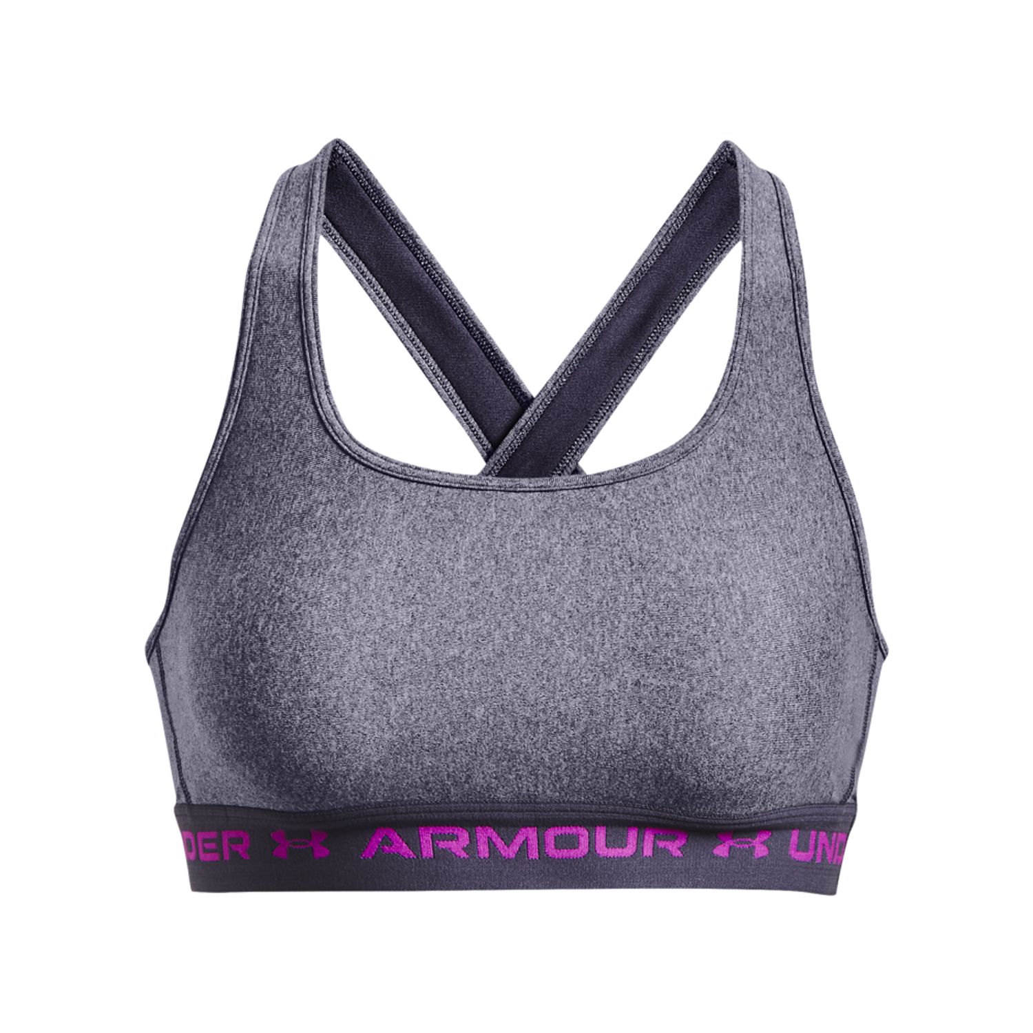 Black Under Armour Womens Armour Mid Sports Bra - Get The Label