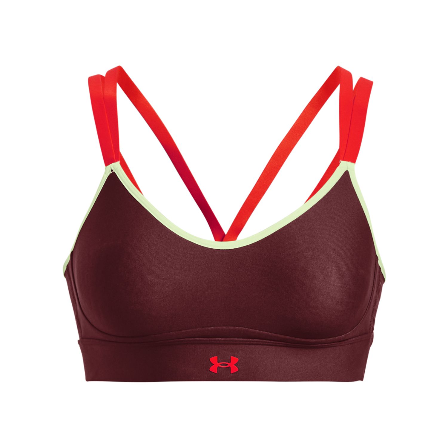 Red Under Armour Brassiere sport UA Infinity Low Strappy - Get The Label