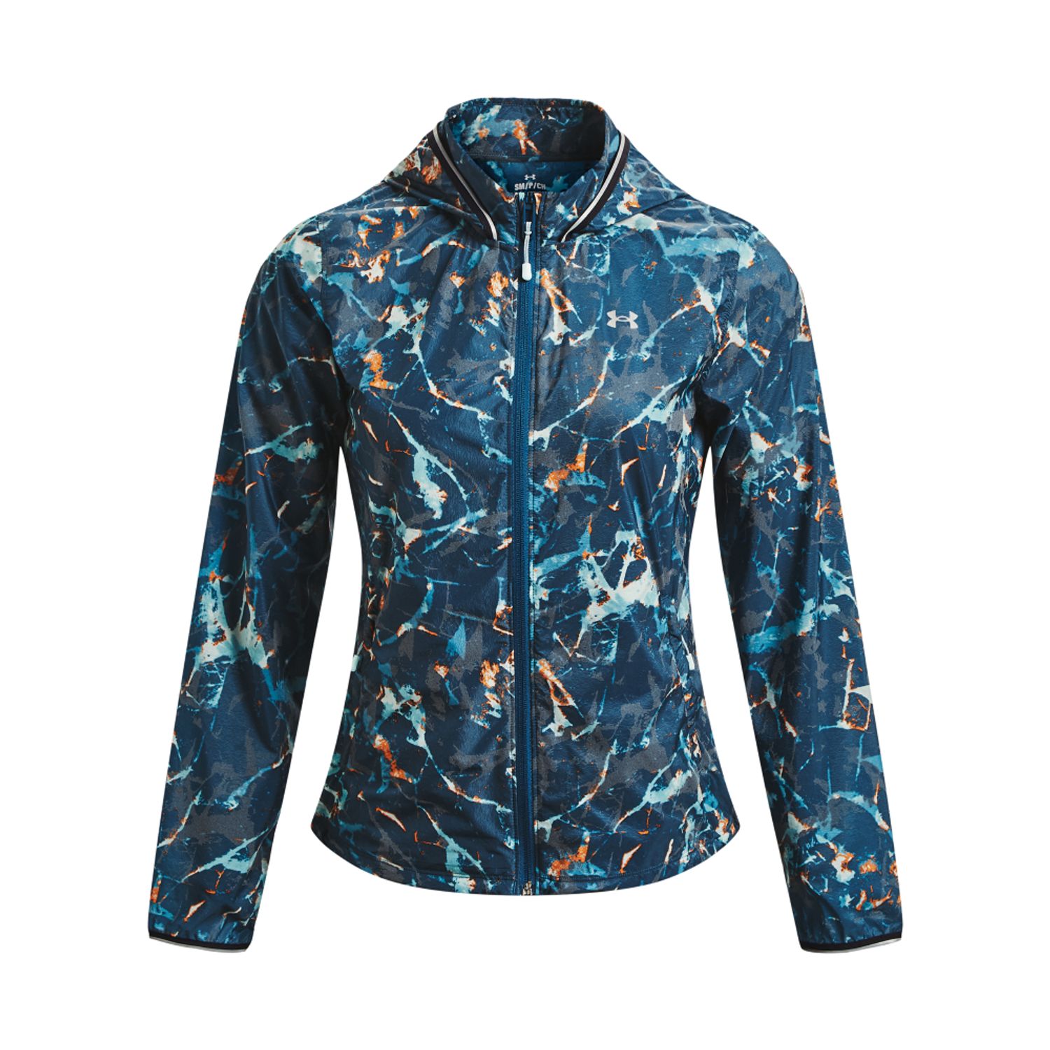 Blue Under Armour Womens UA Storm OutRun The Cold Jacket - Get The Label