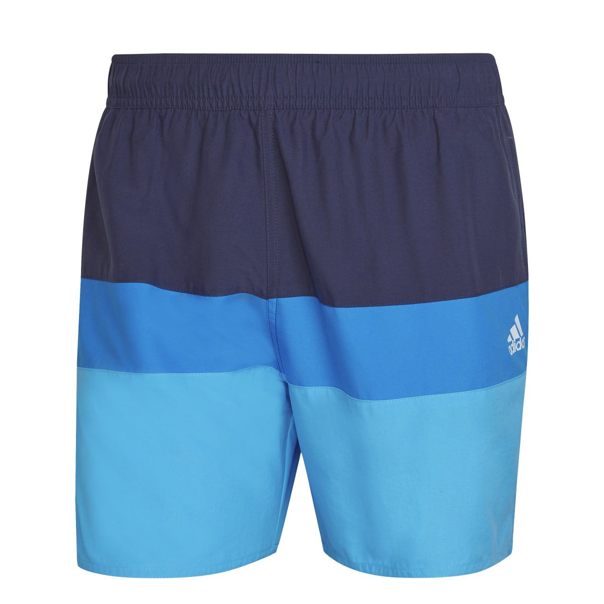 Mens Short-Length Colourblock Swim Shorts