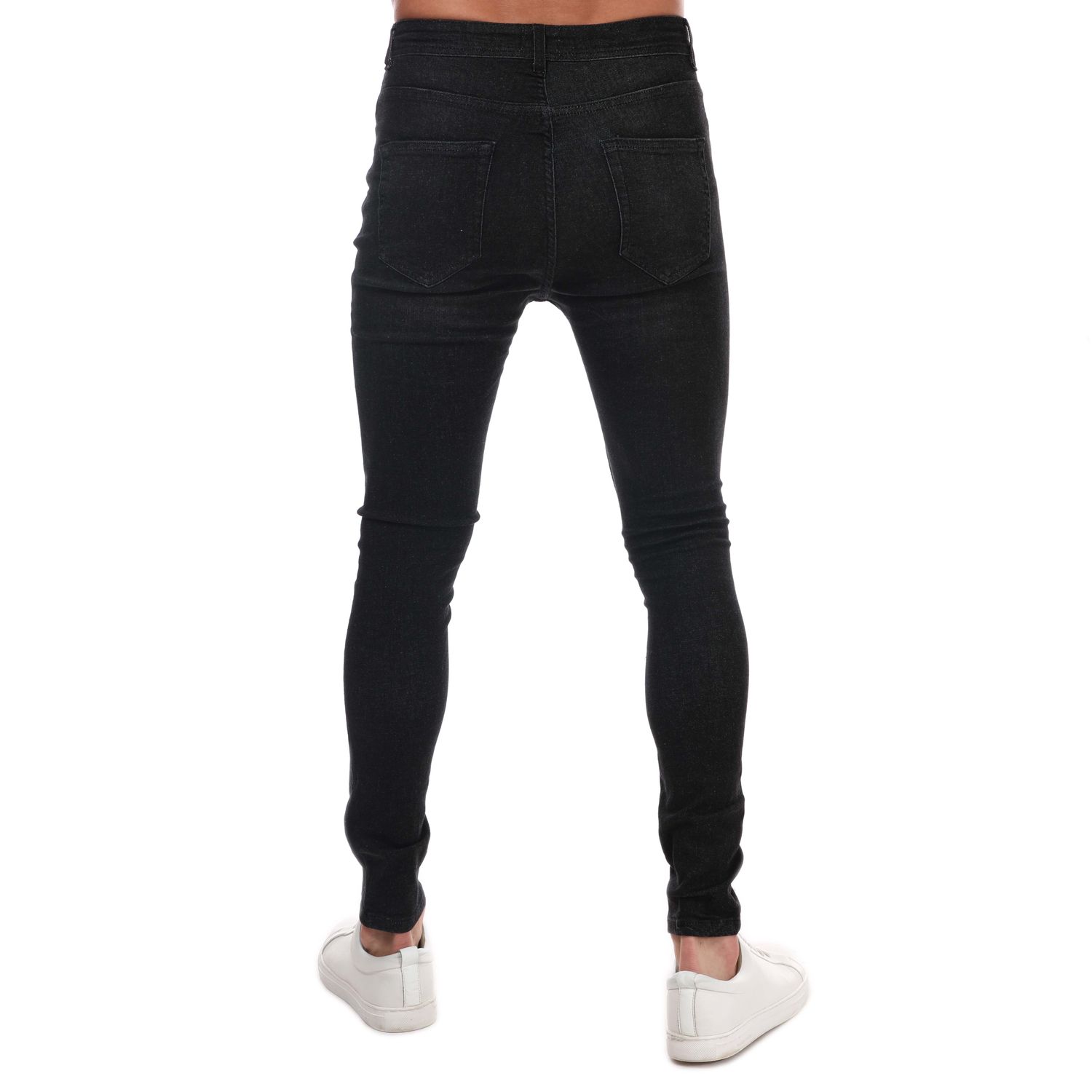 Black Just Organic Mens Carrot Jeans - Get The Label