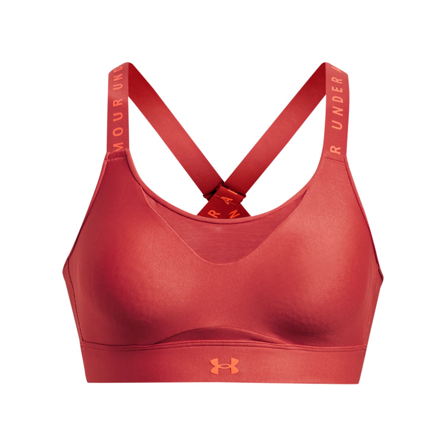 Red Under Armour Womens UA Infinity High Sports Bra - Get The Label