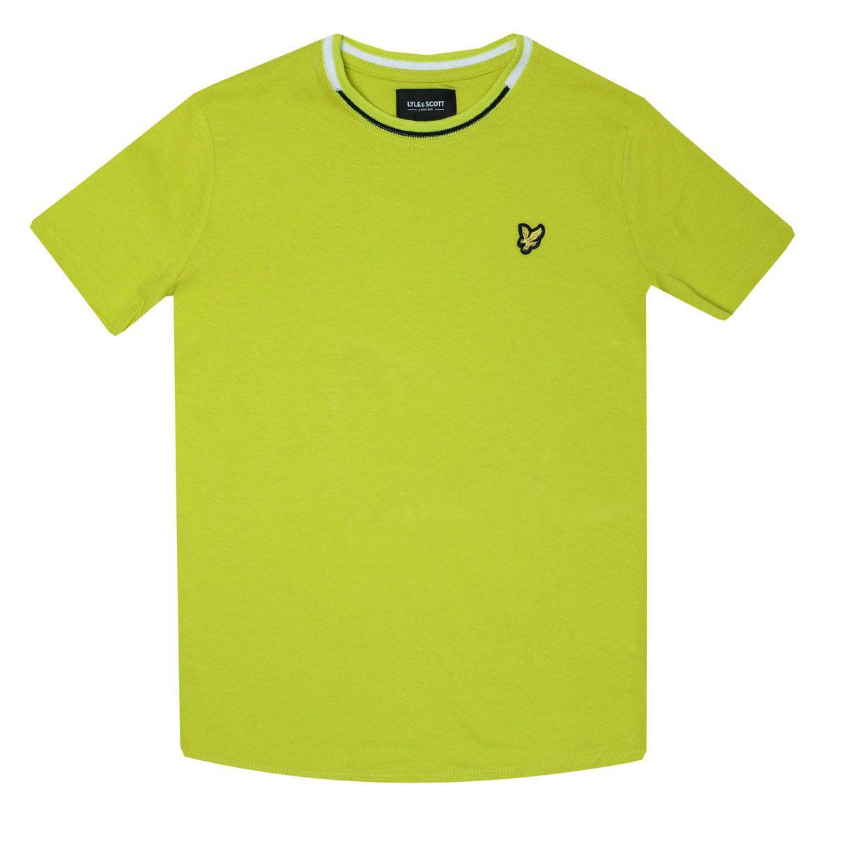 Sulfur Lyle And Scott Boys Tipped Sulphar T-Shirt