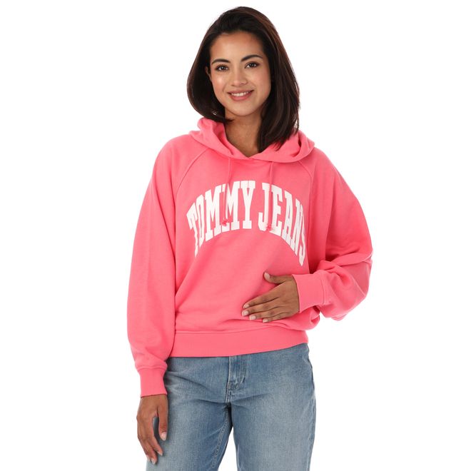 Womens Relaxed College 1 Hoodie