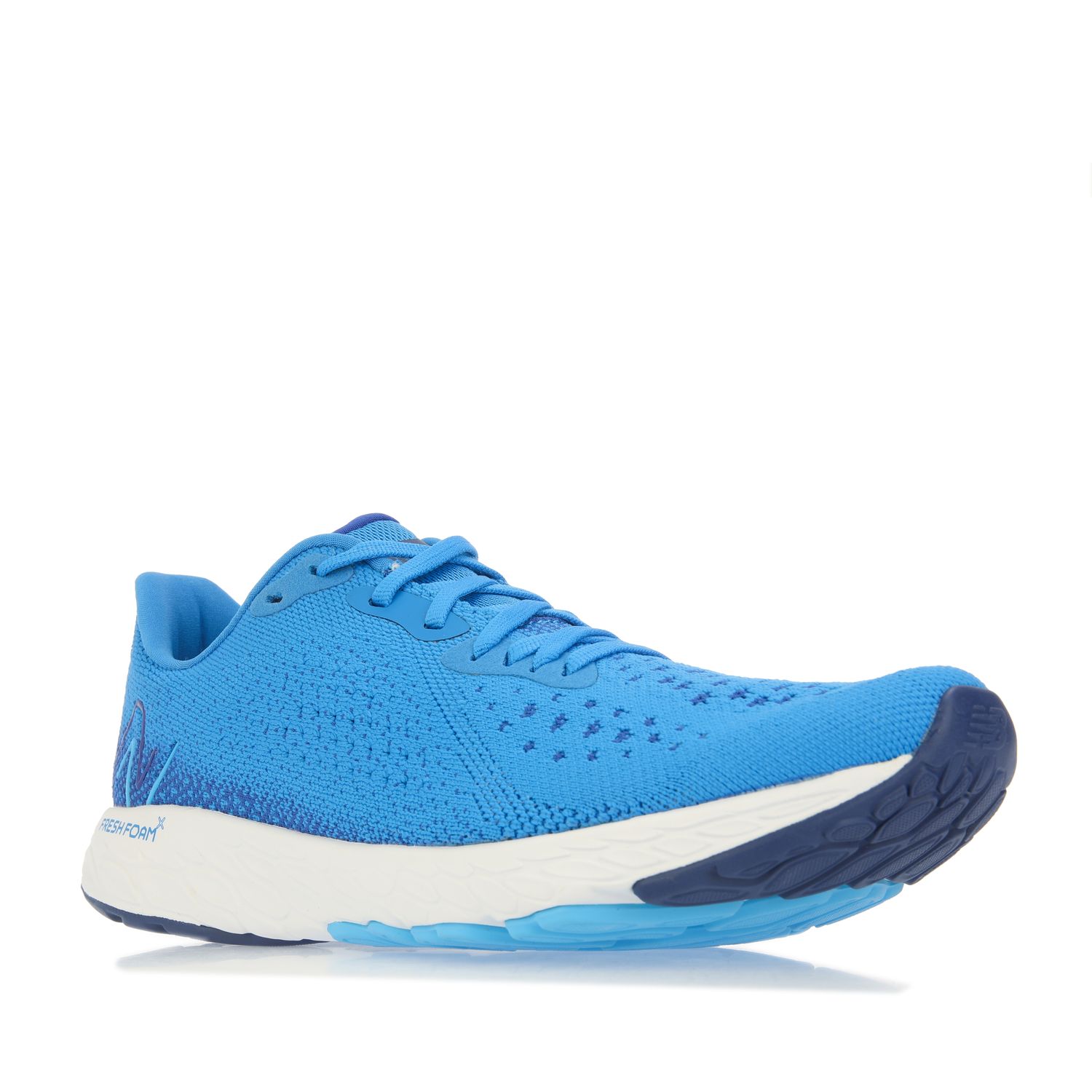 Blue New Balance Mens Fresh Foam X Tempo v2 Running Shoes - Get The Label