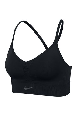 Black Nike Dri FIT Seamless Sports Bra - Get The Label