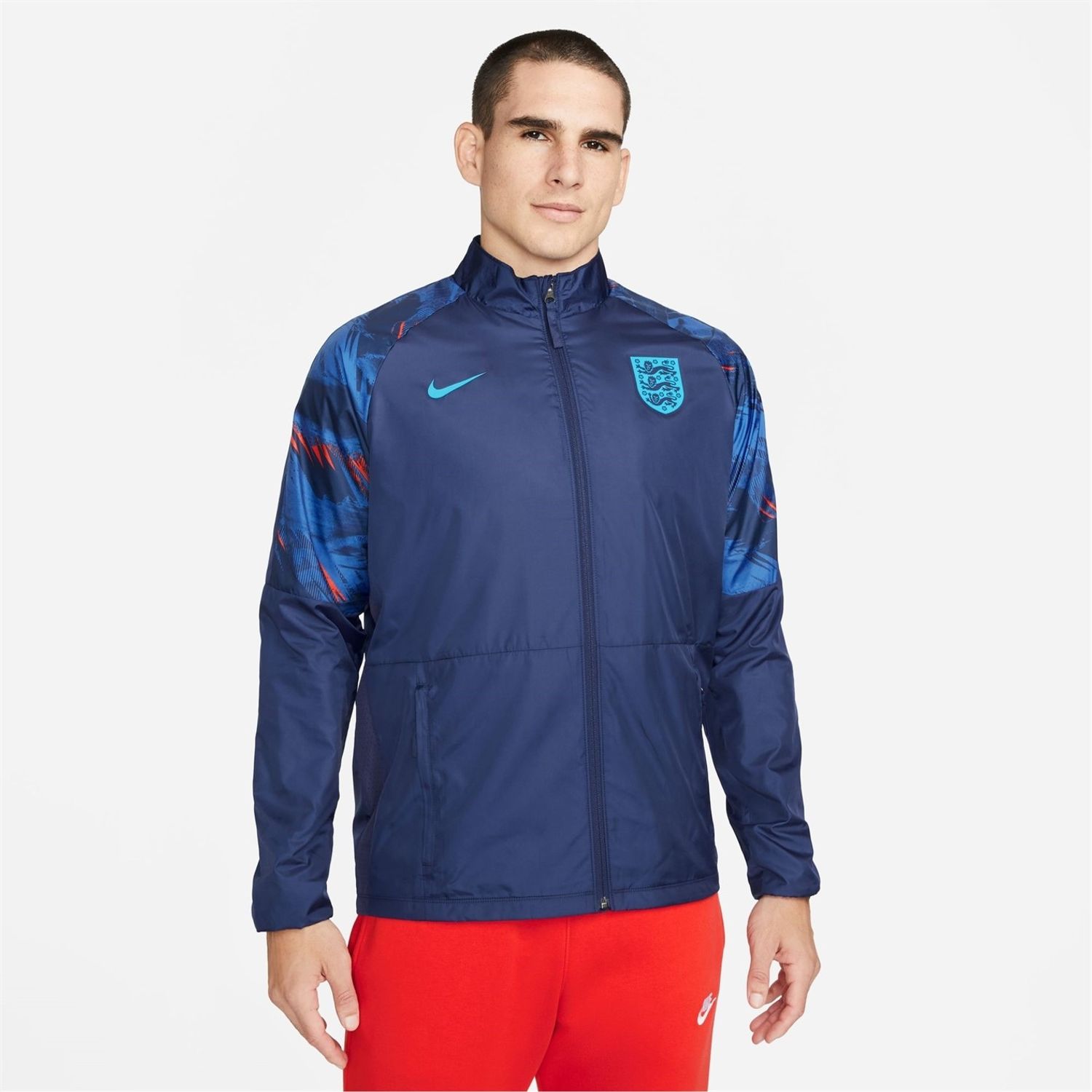Blue Nike Repel Academy AWF Mens Football Jacket - Get The Label