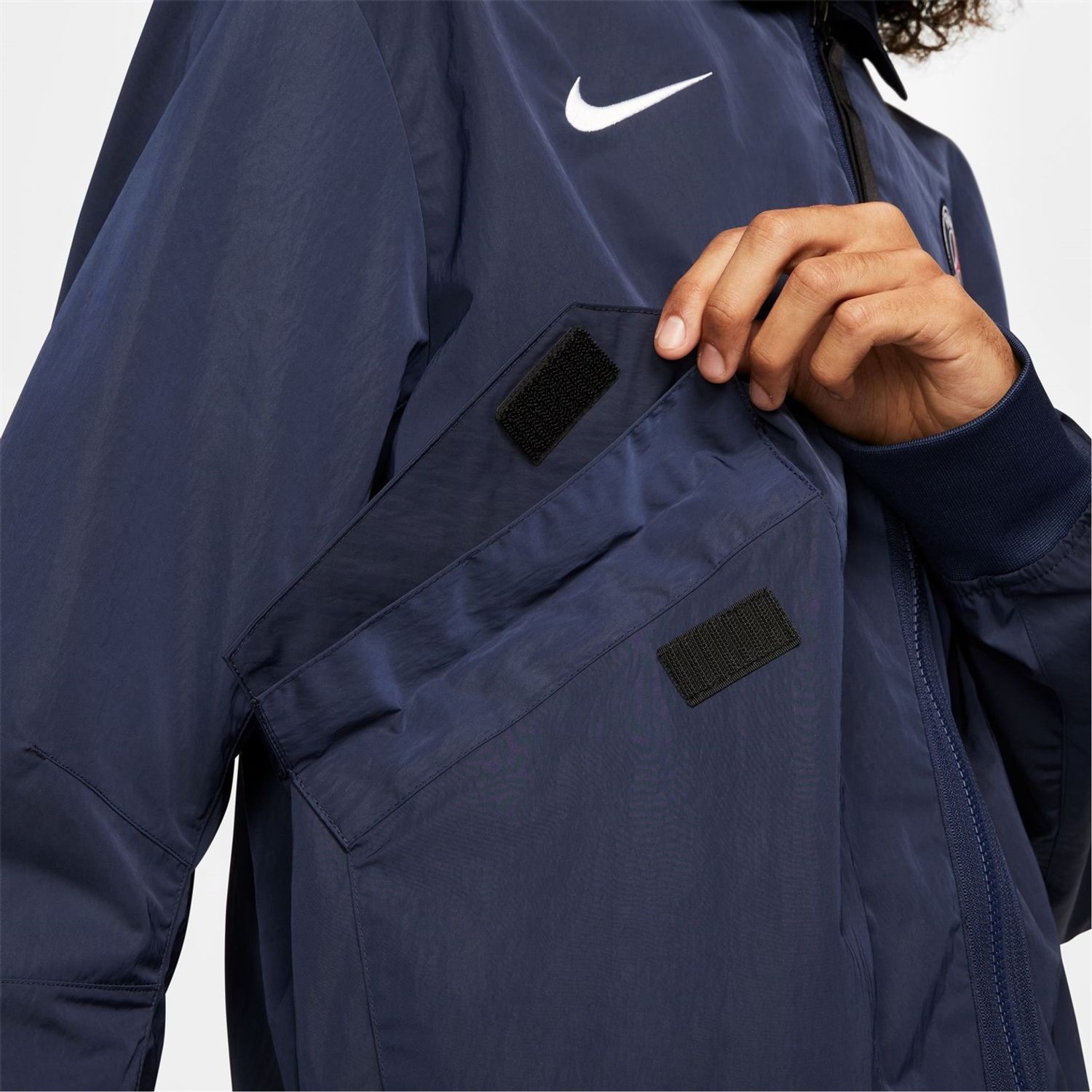 Blue Nike Men's PSG Unlined Bomber Jacket - Get The Label