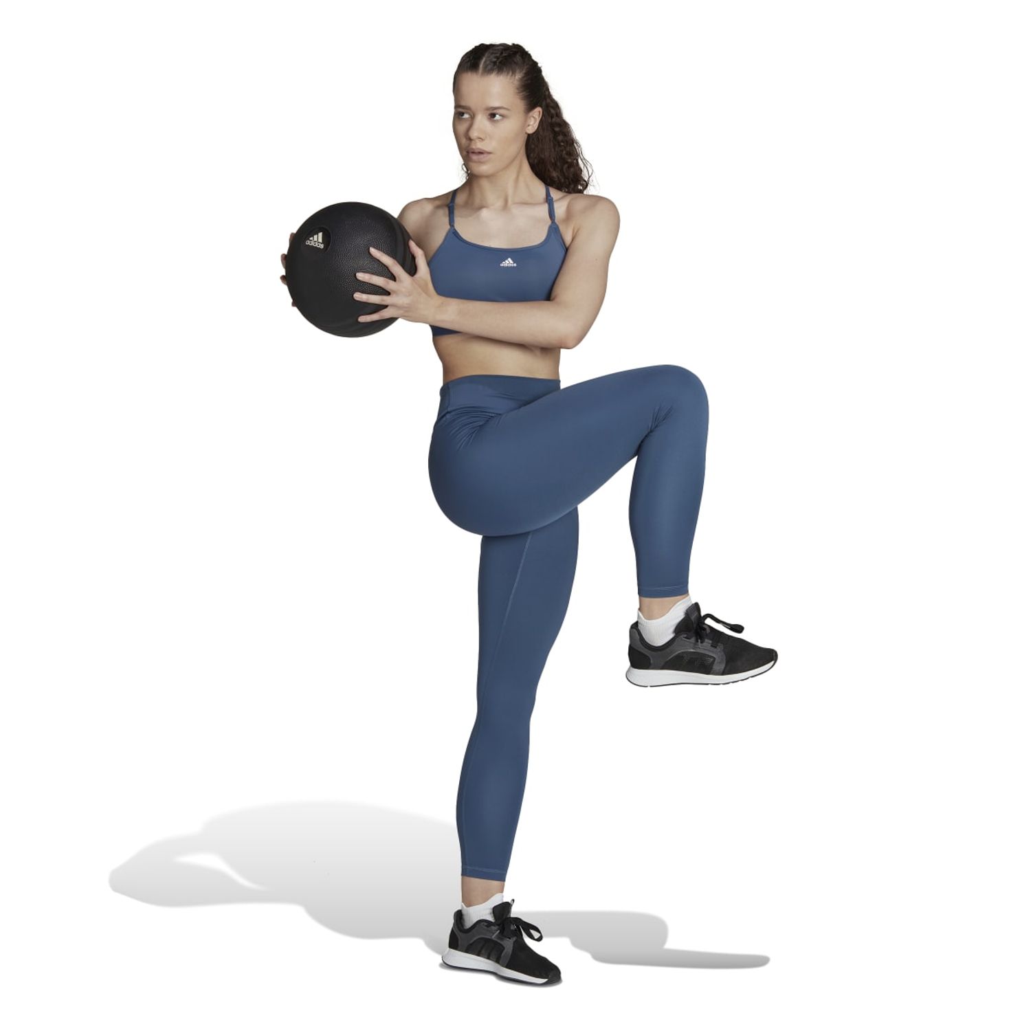 Adidas Women's Essential High Waisted Workout Leggings Yoga